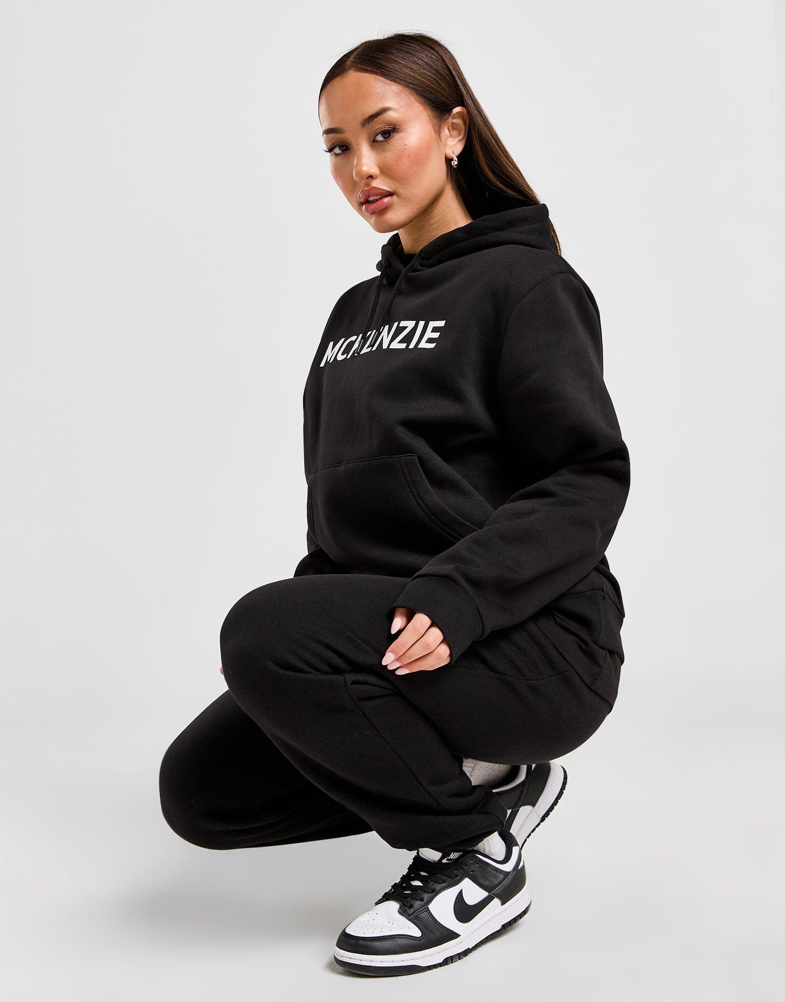 Zwart McKenzie Luna Overhead Hoodie JD Sports Nederland