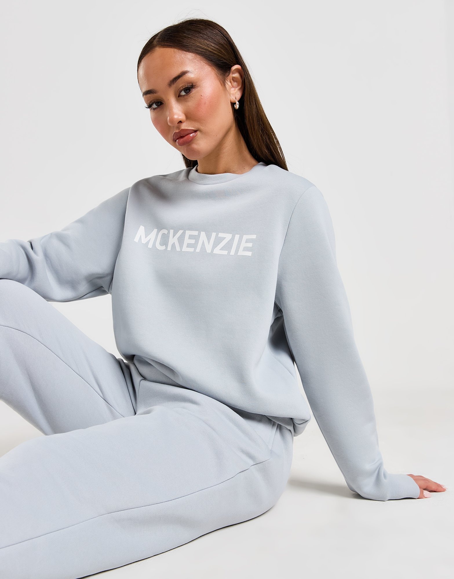 Grey McKenzie Luna Crew Sweatshirt JD Sports