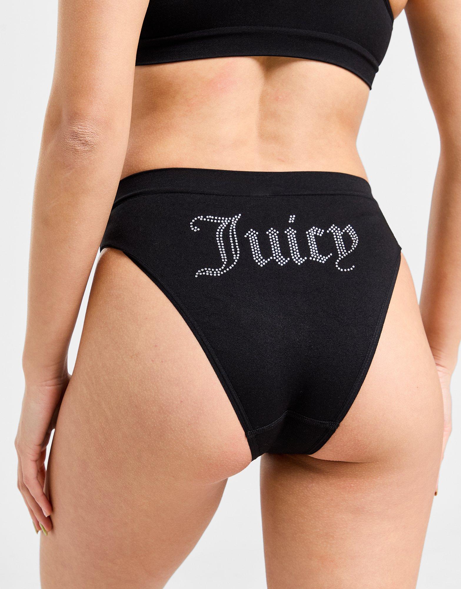 Juicy Couture Diamante Seamless Bra Set