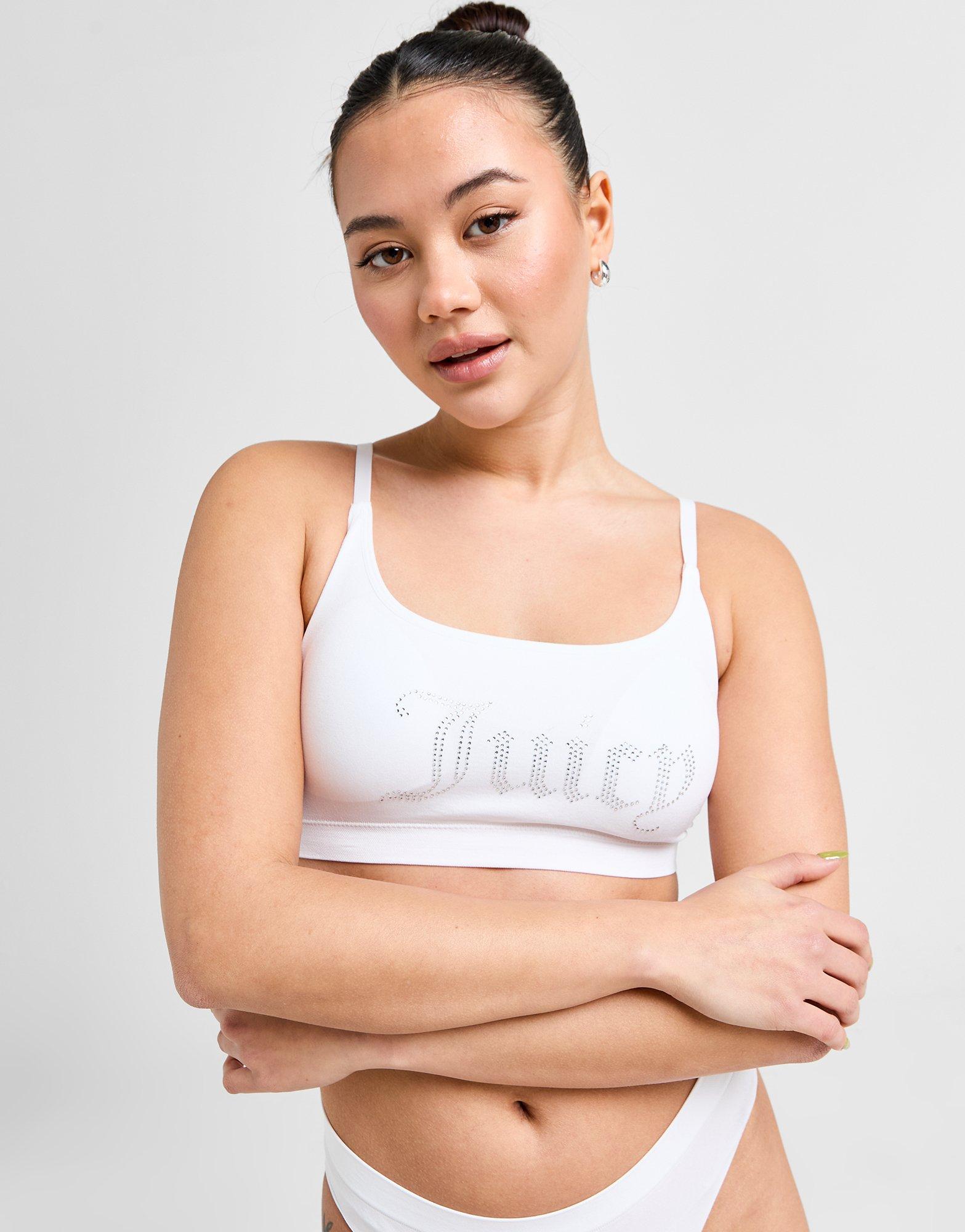 Juicy Couture Diamante Seamless Bra Set