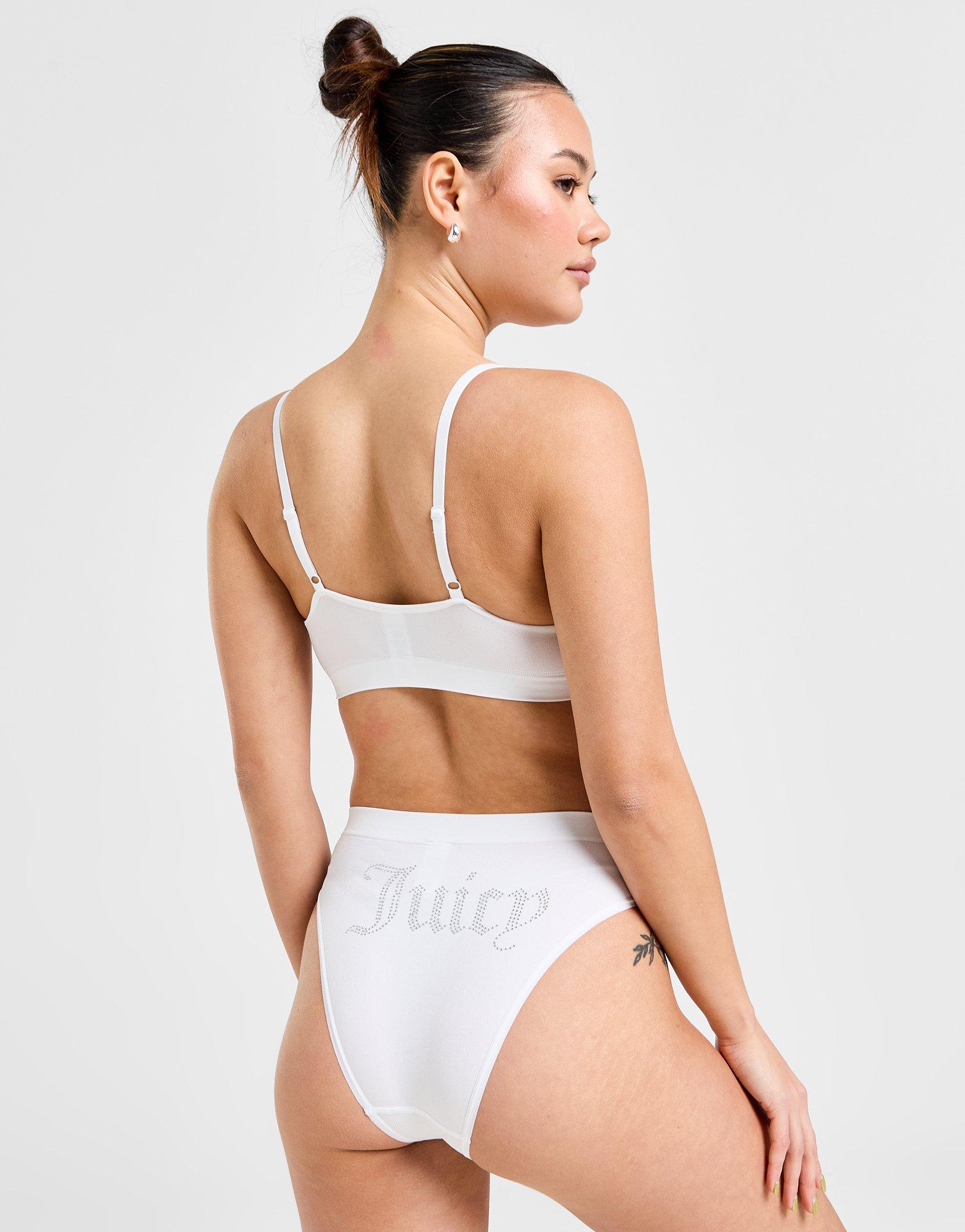 Juicy Couture Diamante Seamless Bra Set