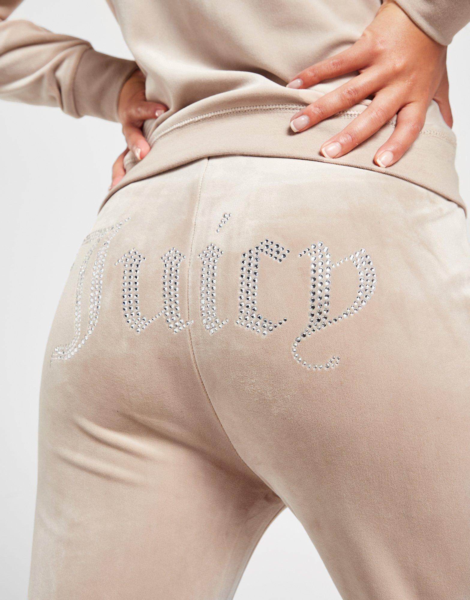JUICY COUTURE Diamante Velours Trainingshose