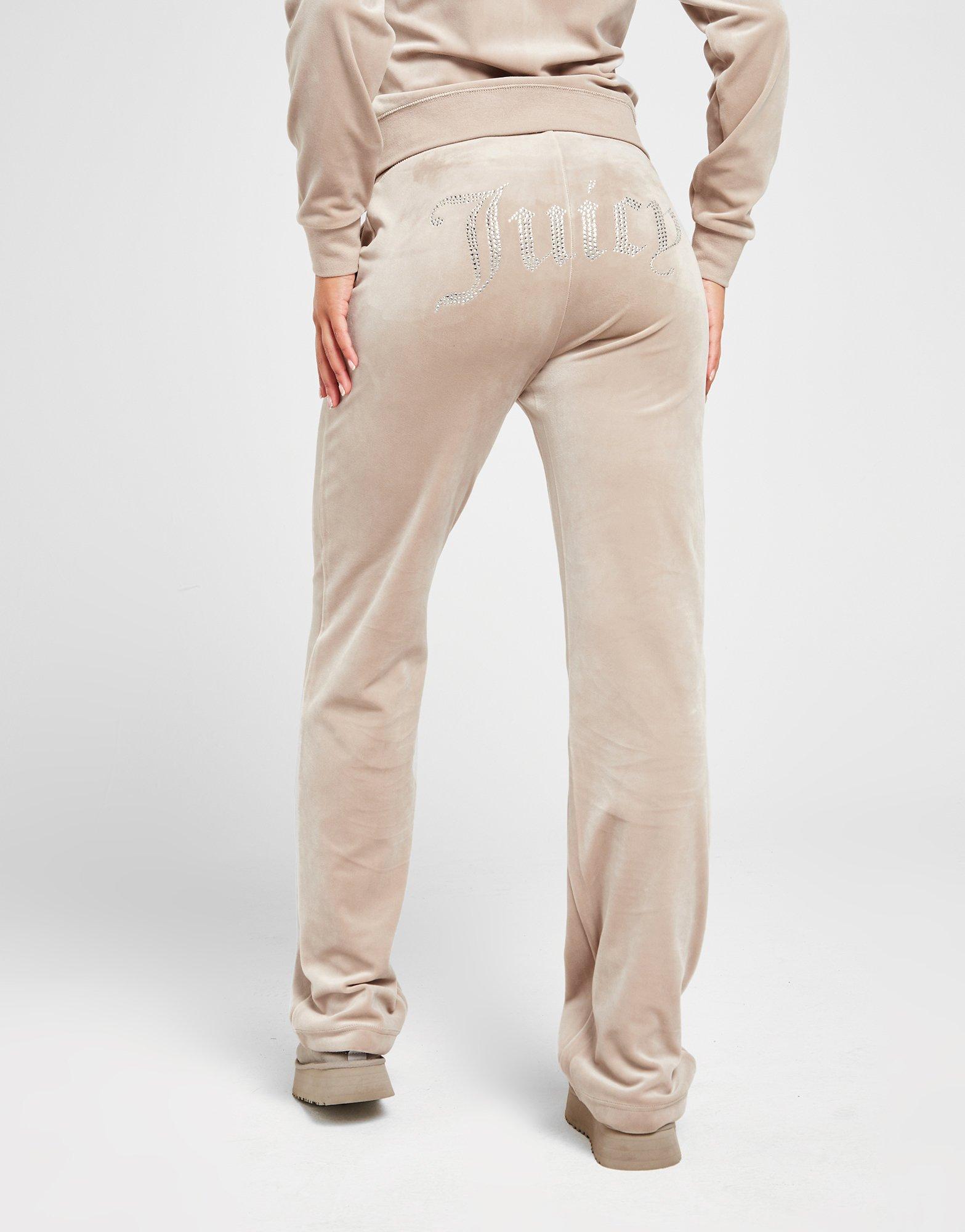 JUICY COUTURE Diamante Velours Trainingshose