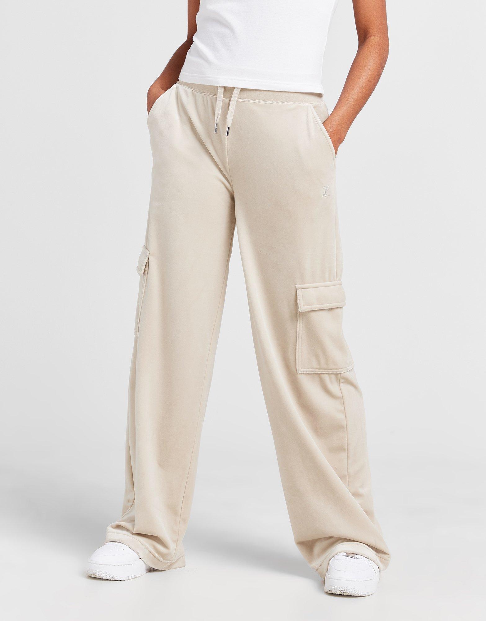 Juicy Couture Diamante Velour Cargo Pants