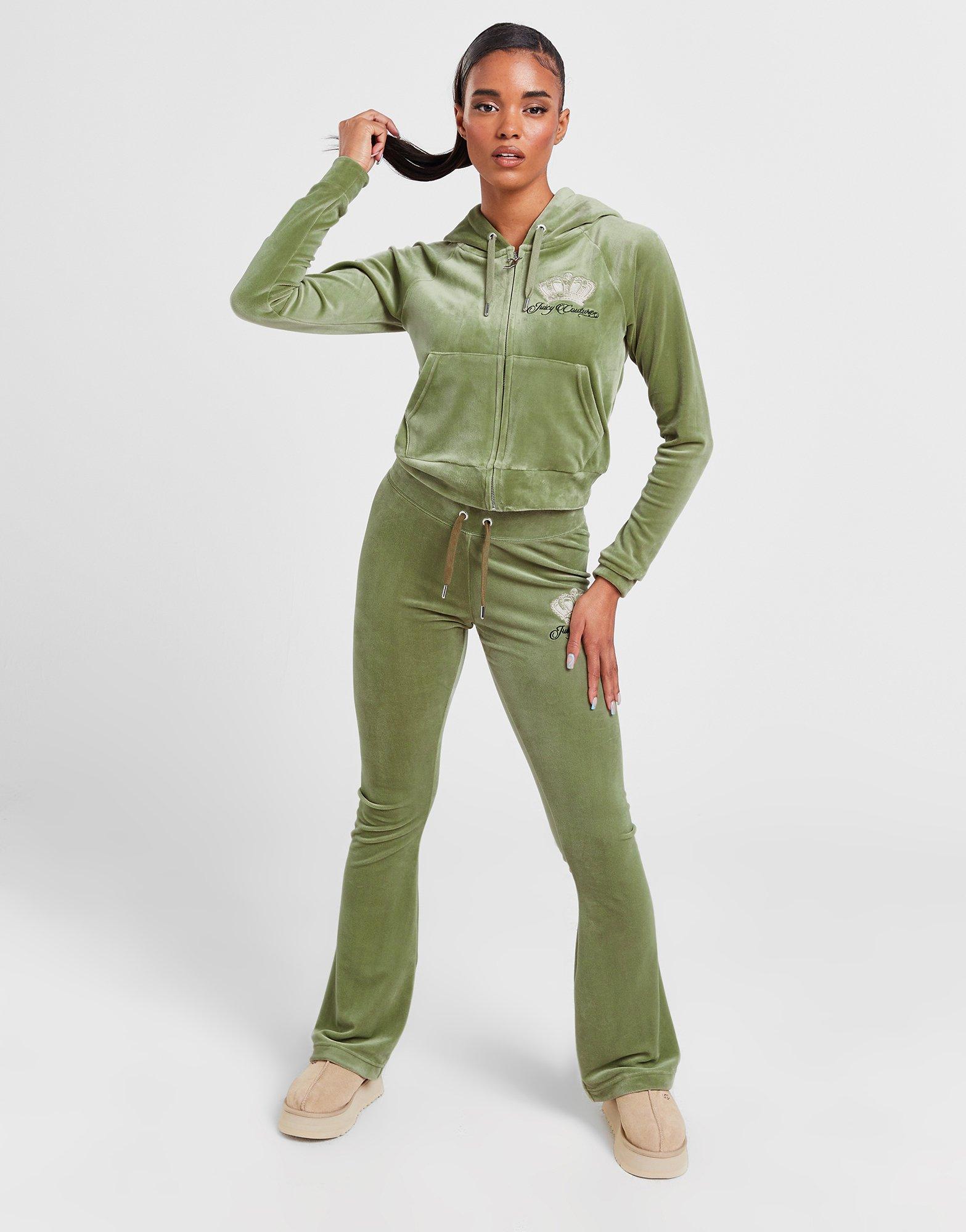 Juicy Couture Royalty Velour Full-Zip Hoodie