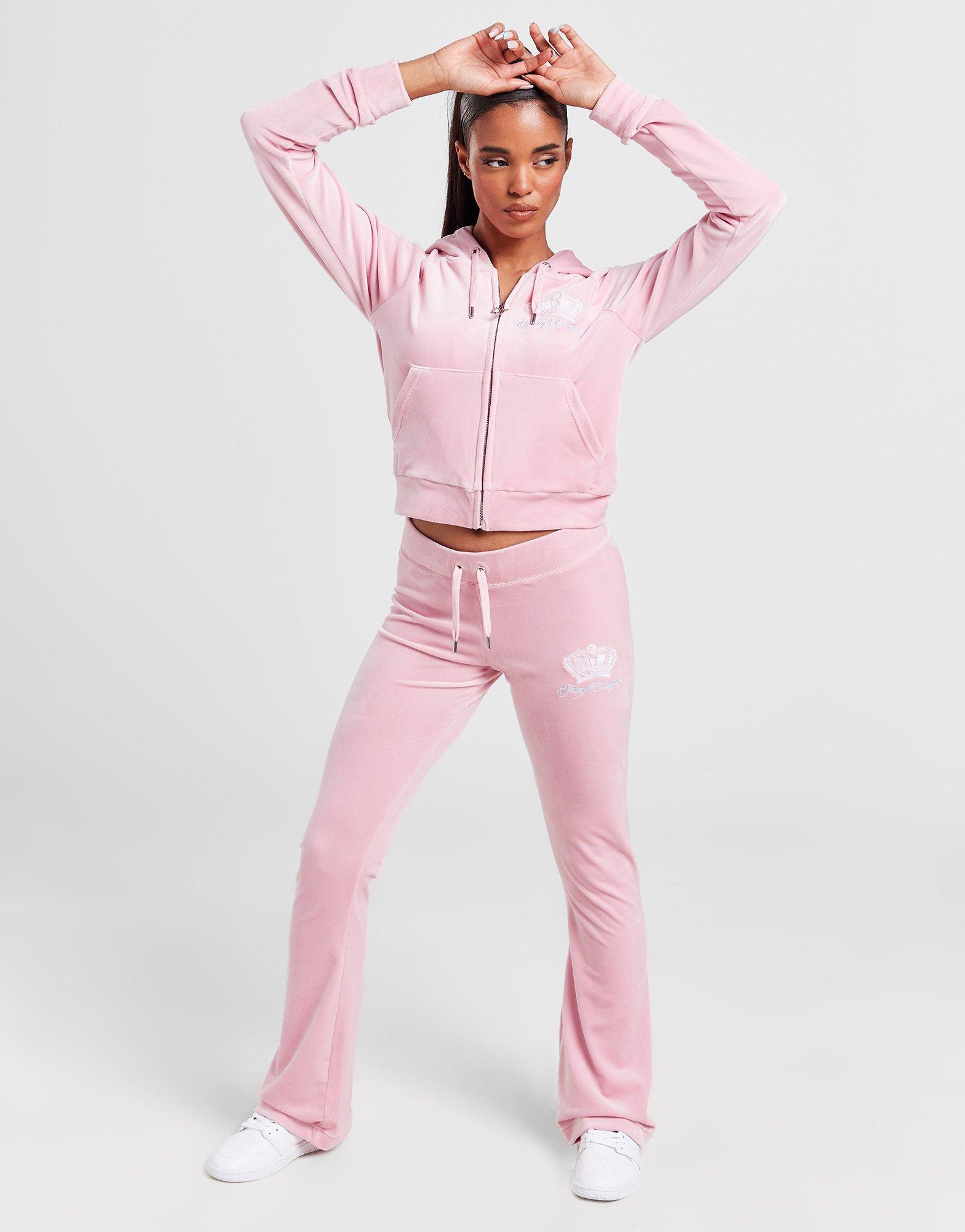 Juicy Couture Royalty Velour Full-Zip Hoodie