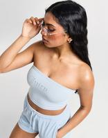 JUICY COUTURE Top Bandeau Logo Diamante