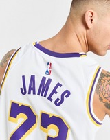 Nike NBA LA Lakers James #23 Swingman Jersey
