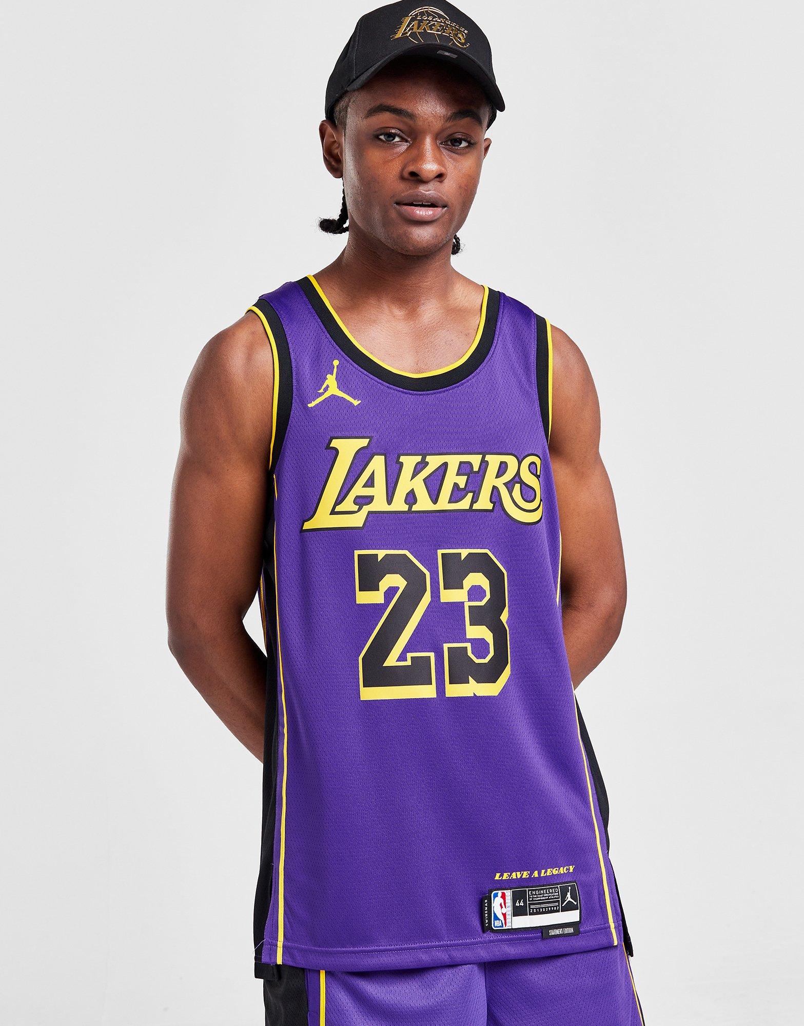 Jordan Maillot NBA LA Lakers James #6 Junior Violet- JD Sports France