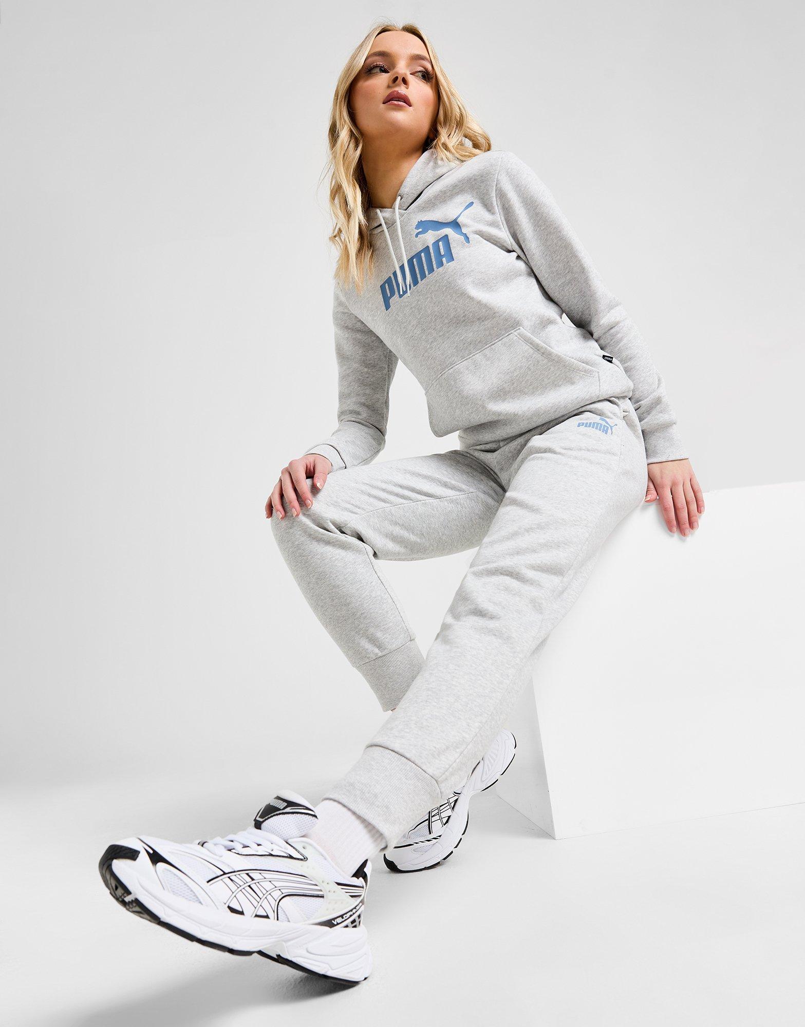 Grey Puma Logo Joggers - JD Sports Global