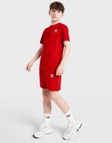 adidas Originals Trefoil Mono All-Over-Print Shorts Kinder
