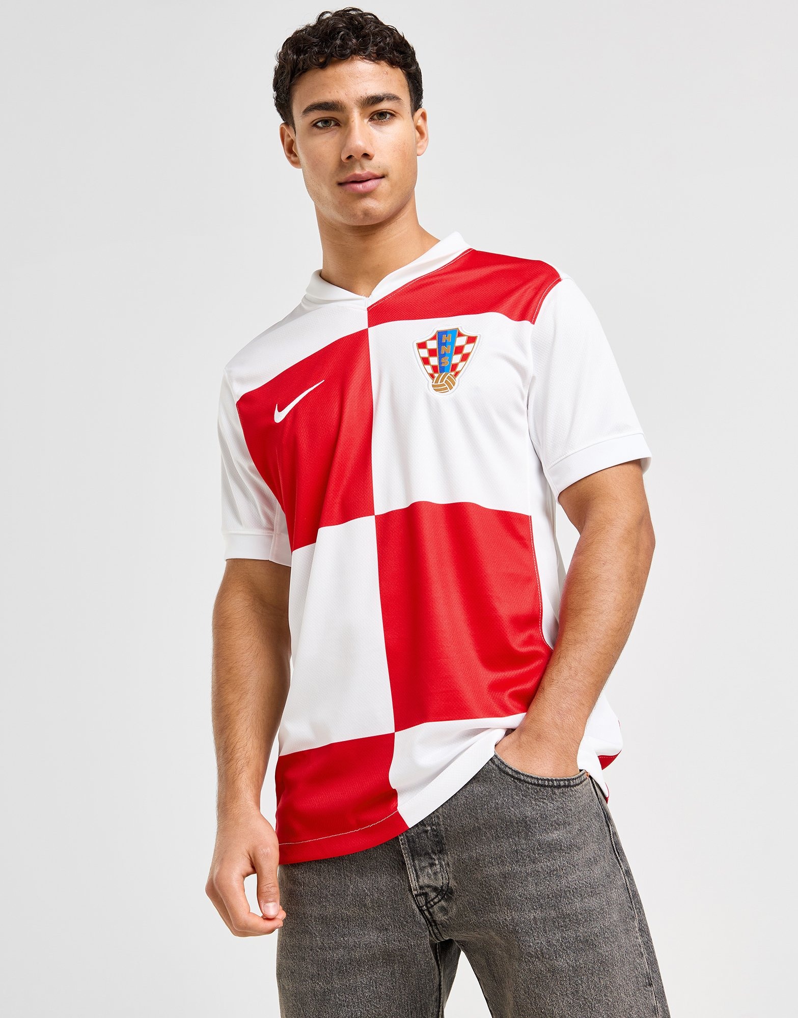 White Nike Croatia 2024 Home Shirt - JD Sports