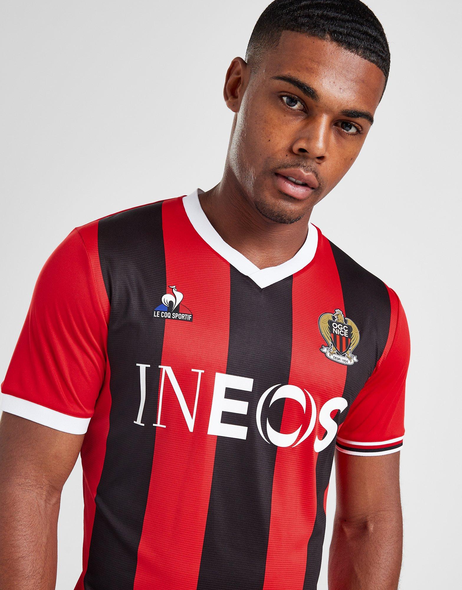 Le Coq Sportif OGC Nice 2023 24 Home Shirt