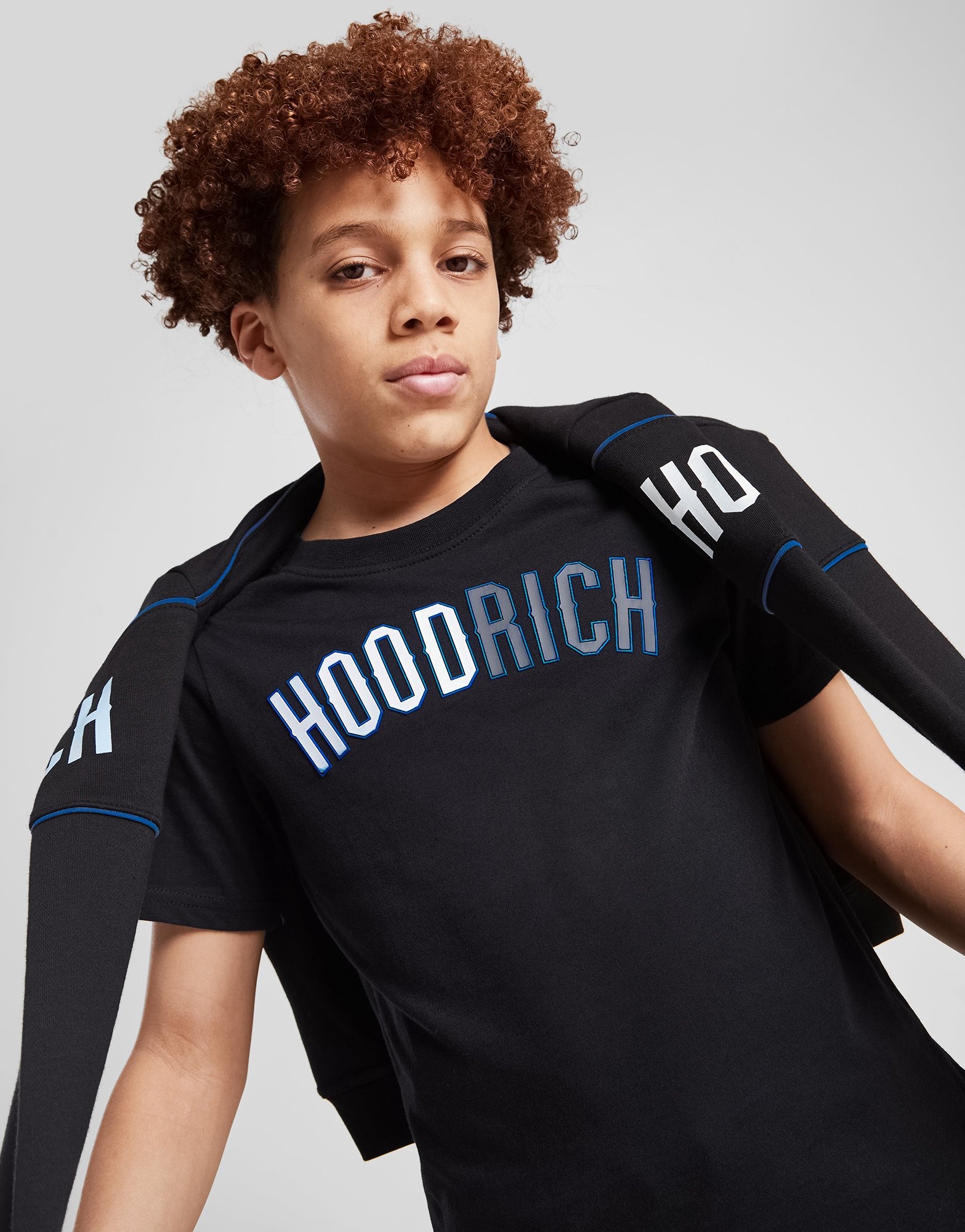 Blue Hoodrich Commence Tshirt Junior JD Sports