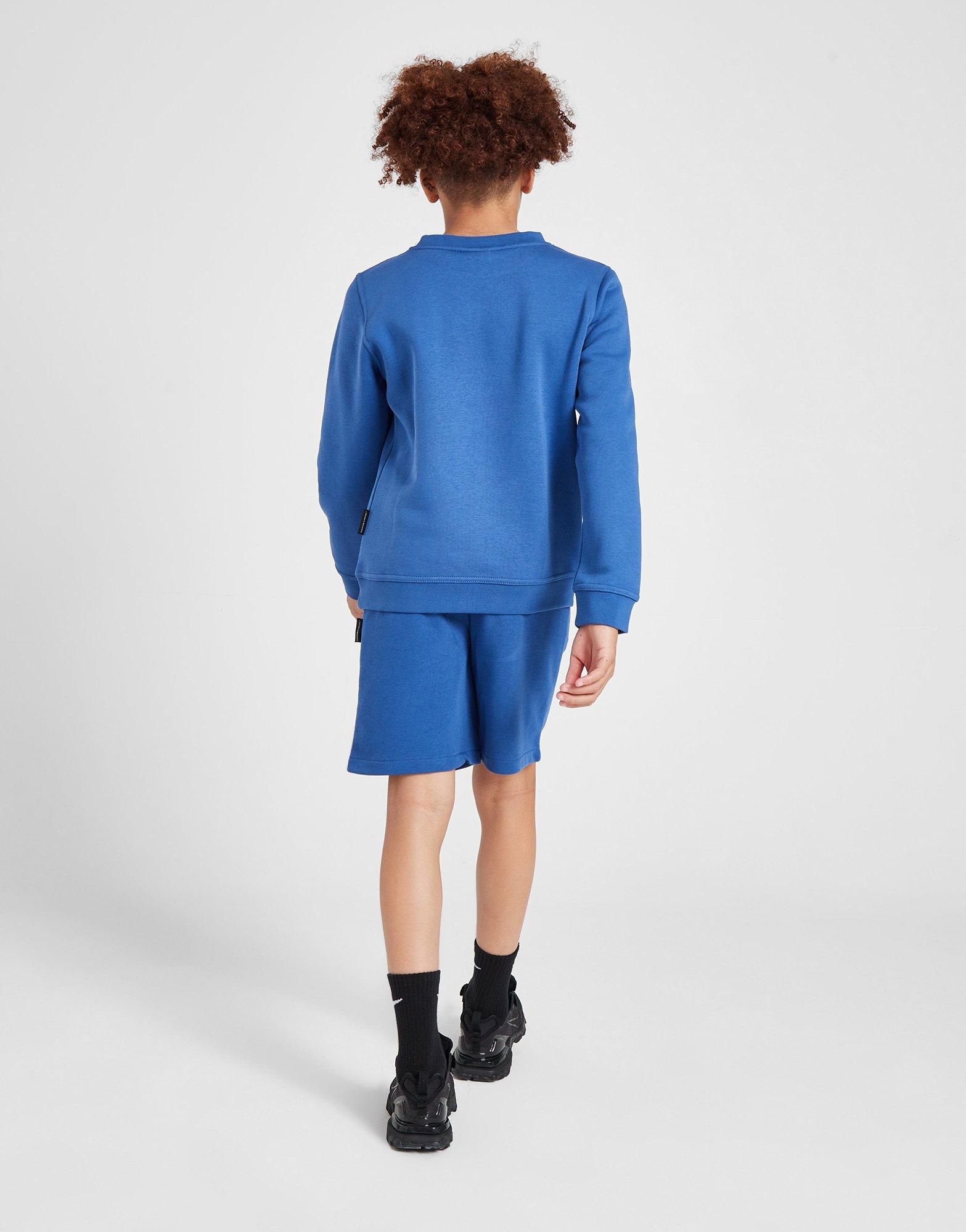 Hoodrich Enhance Crew Sweatshirt/Shorts Set Junior