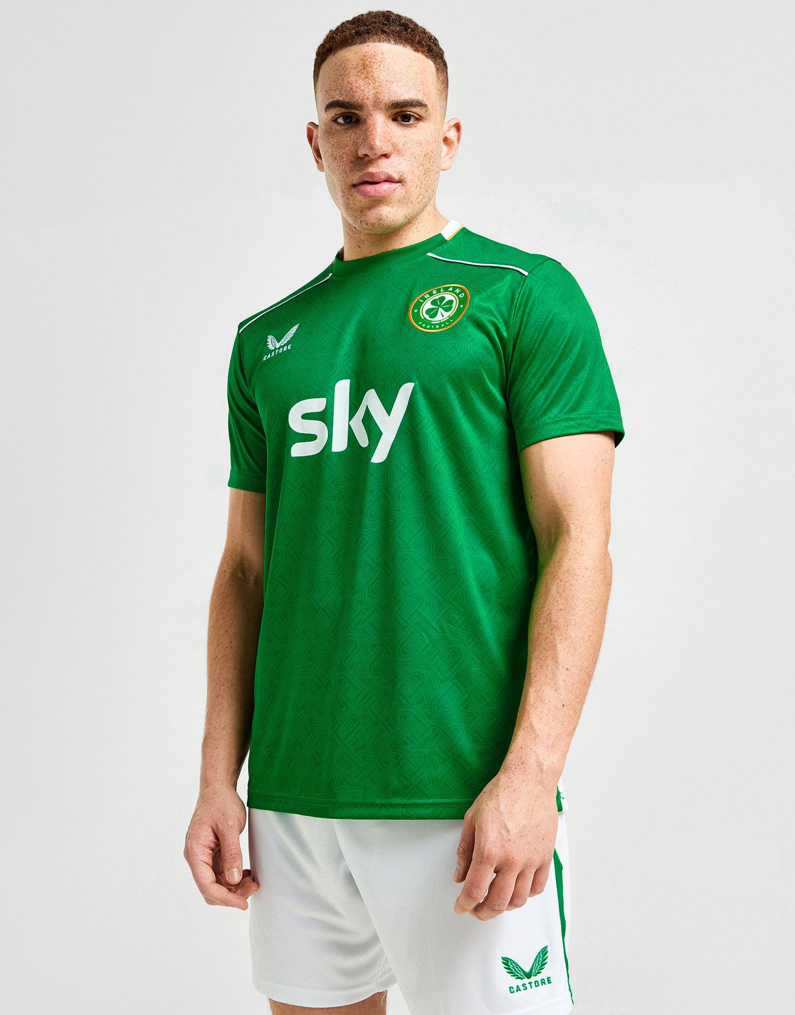 Green Castore Republic Of Ireland 2024 Home Shirt | JD Sports UK