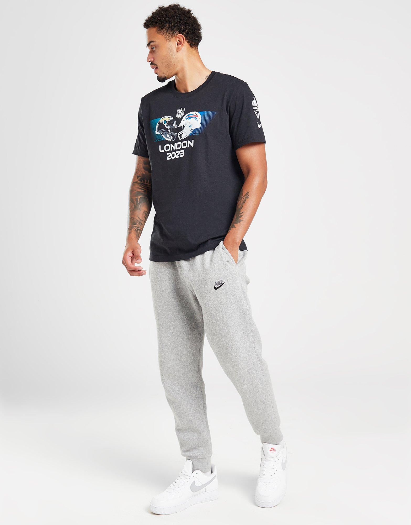 Grey Nike NFL Jacksonville Jaguars v Buffalo Bills T-Shirt