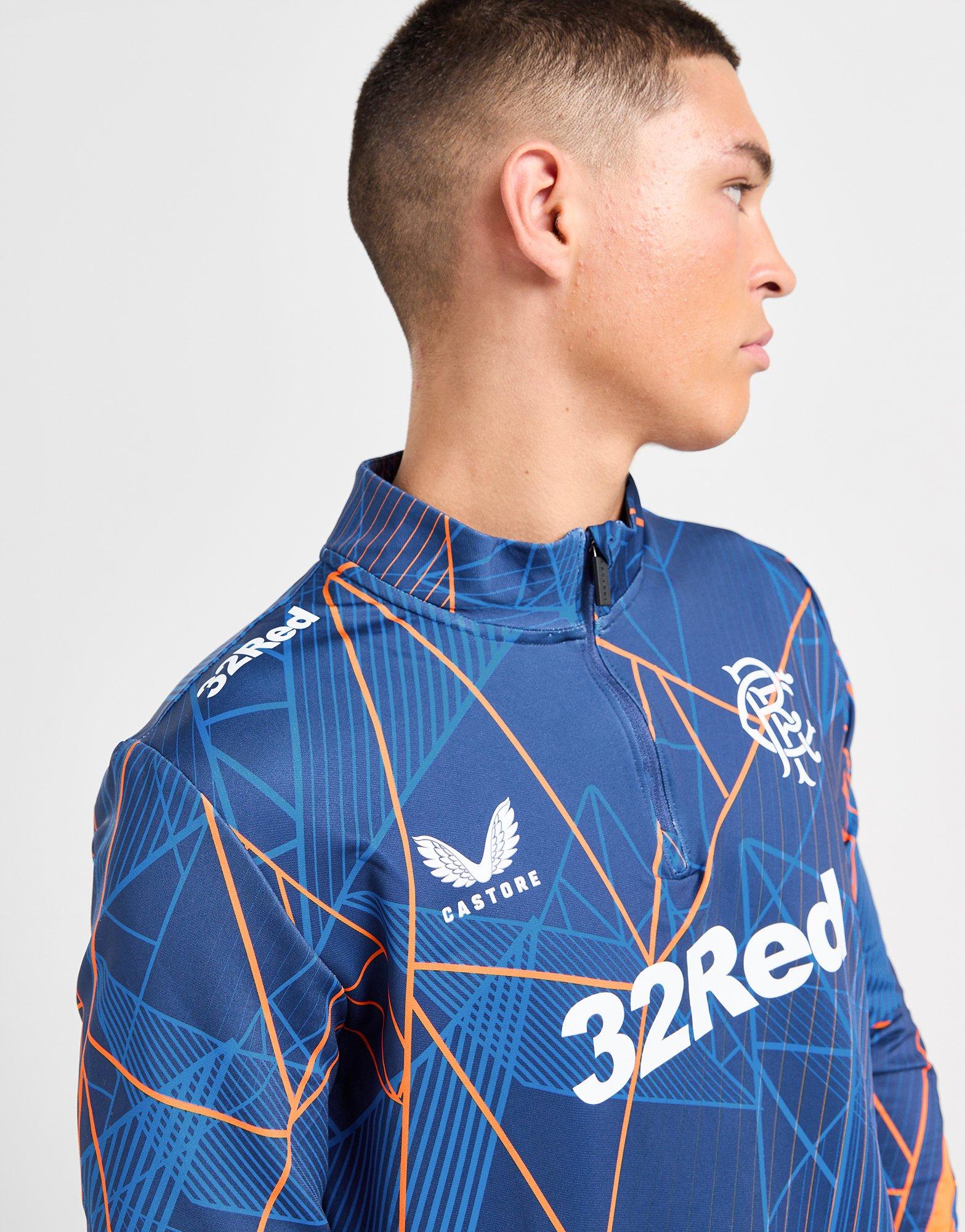 Castore Rangers FC Matchday 1/4 Zip Top