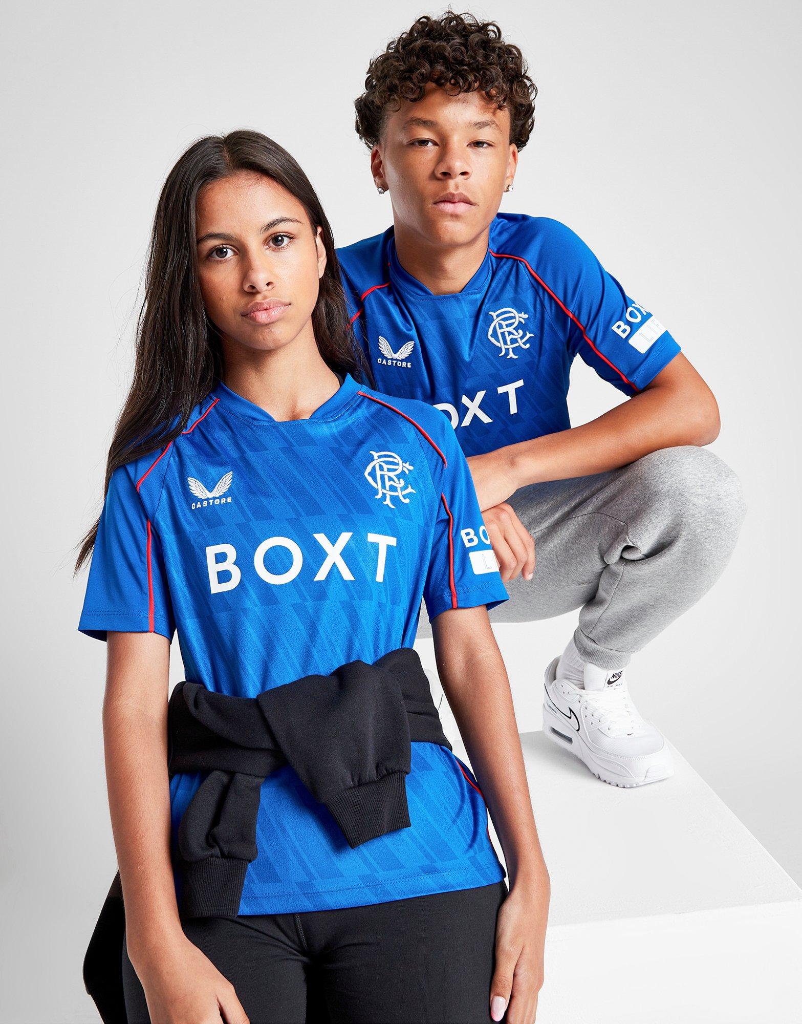 Blue Castore Rangers FC 2024 25 Home Shirt Junior JD Sports Malaysia