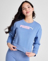 Puma Girls' Boxy Logo Crew Sweatshirt Kinder