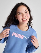 Puma Sweatshirt Girls' Boxy Logo Crew Júnior