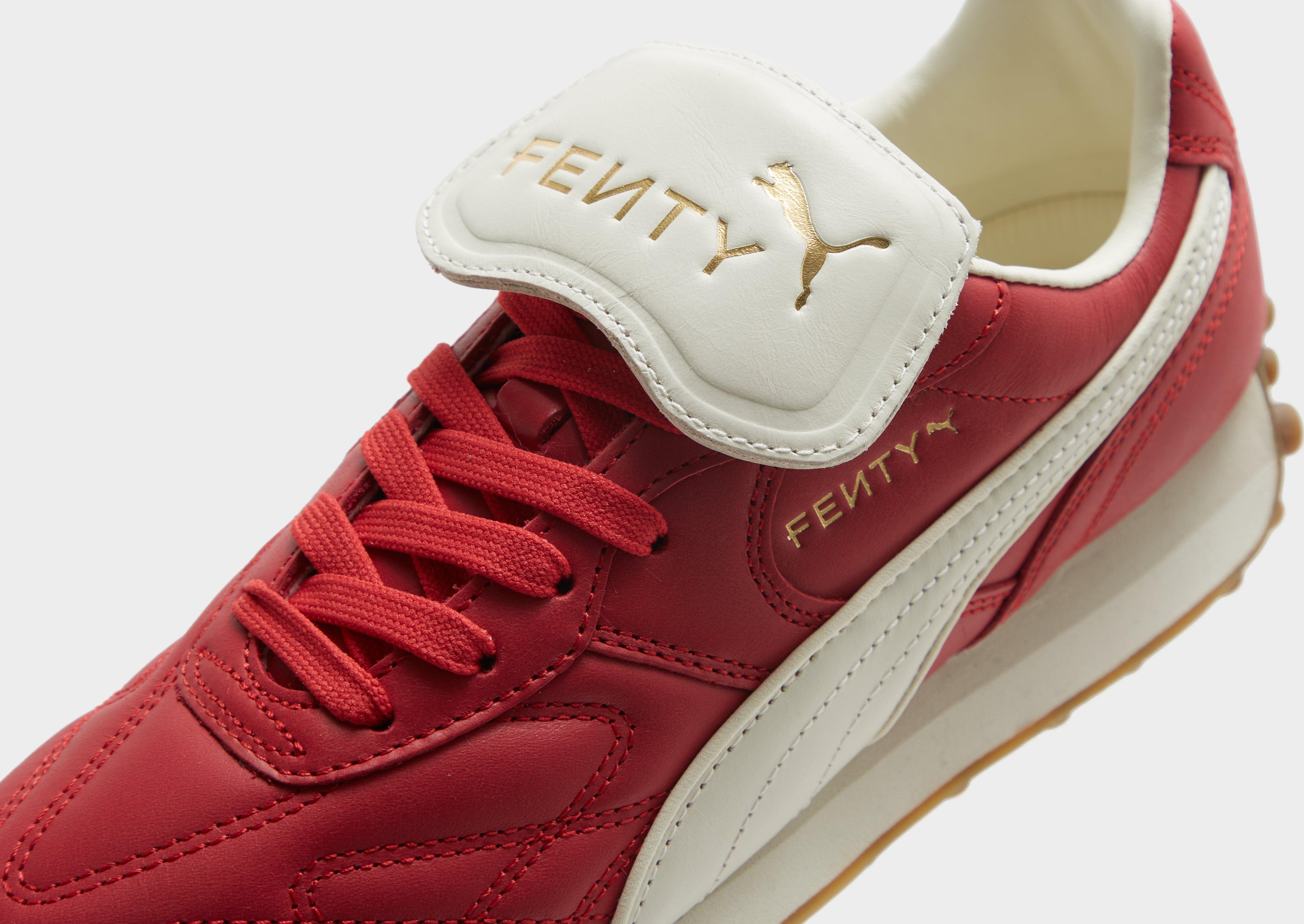 Puma shoes rihanna red women clearance
