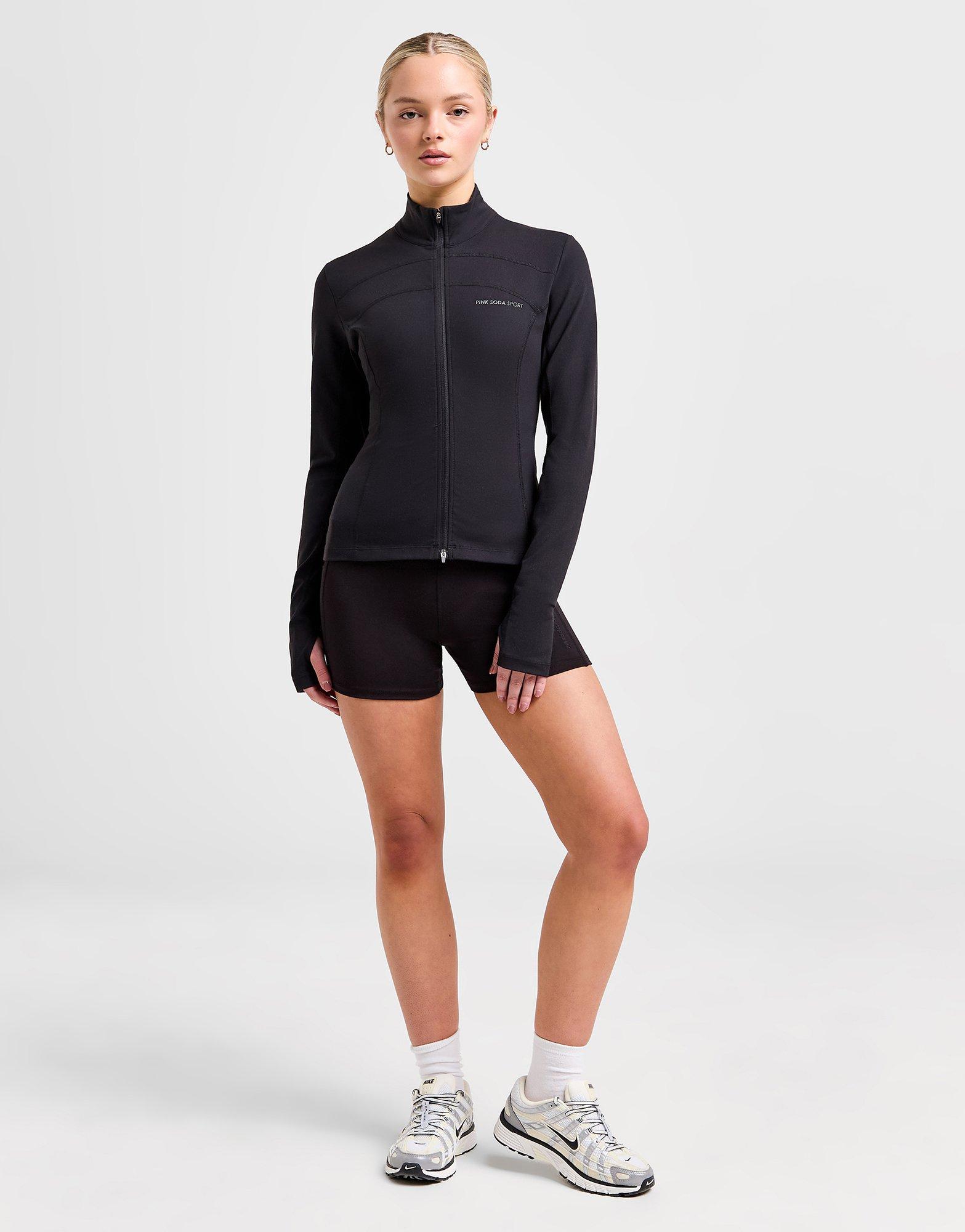Pink Soda Sport Strike Full Zip Track Top