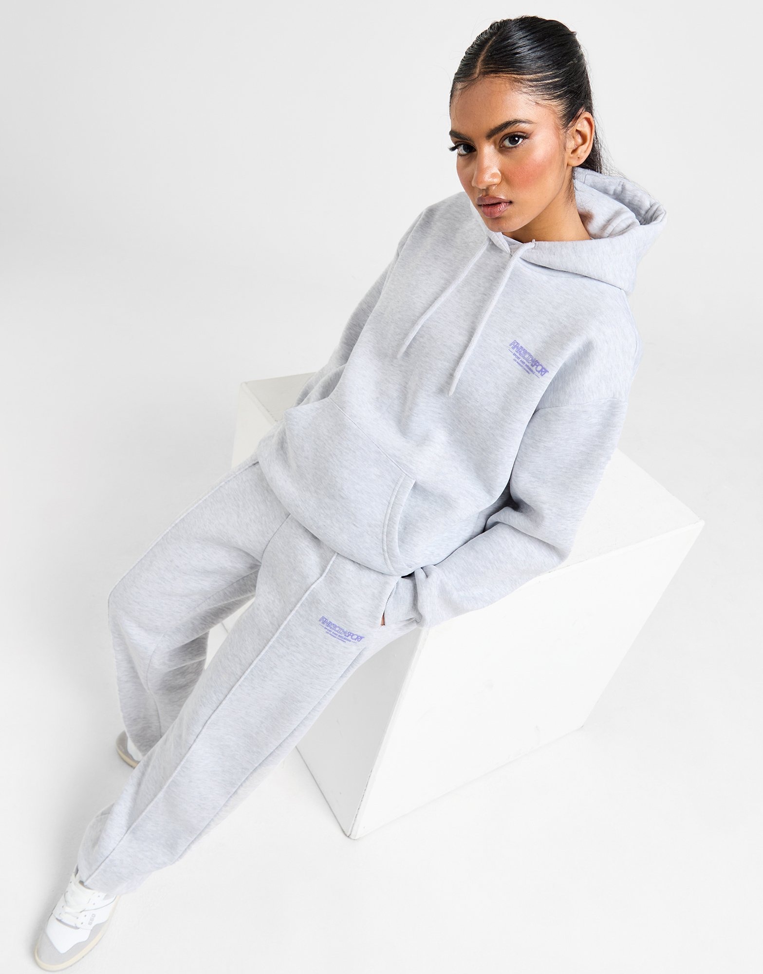 Grey Pink Soda Sport Fuse Joggers JD Sports