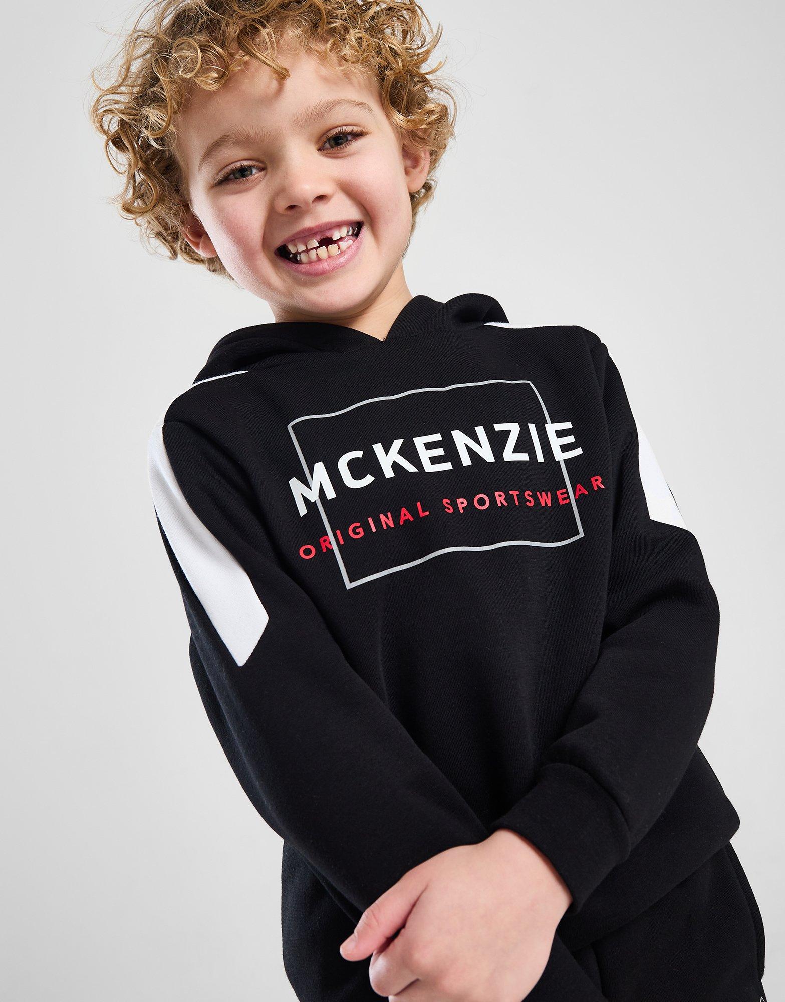 McKenzie Carbon Fleece Hooded Tracksuit Children