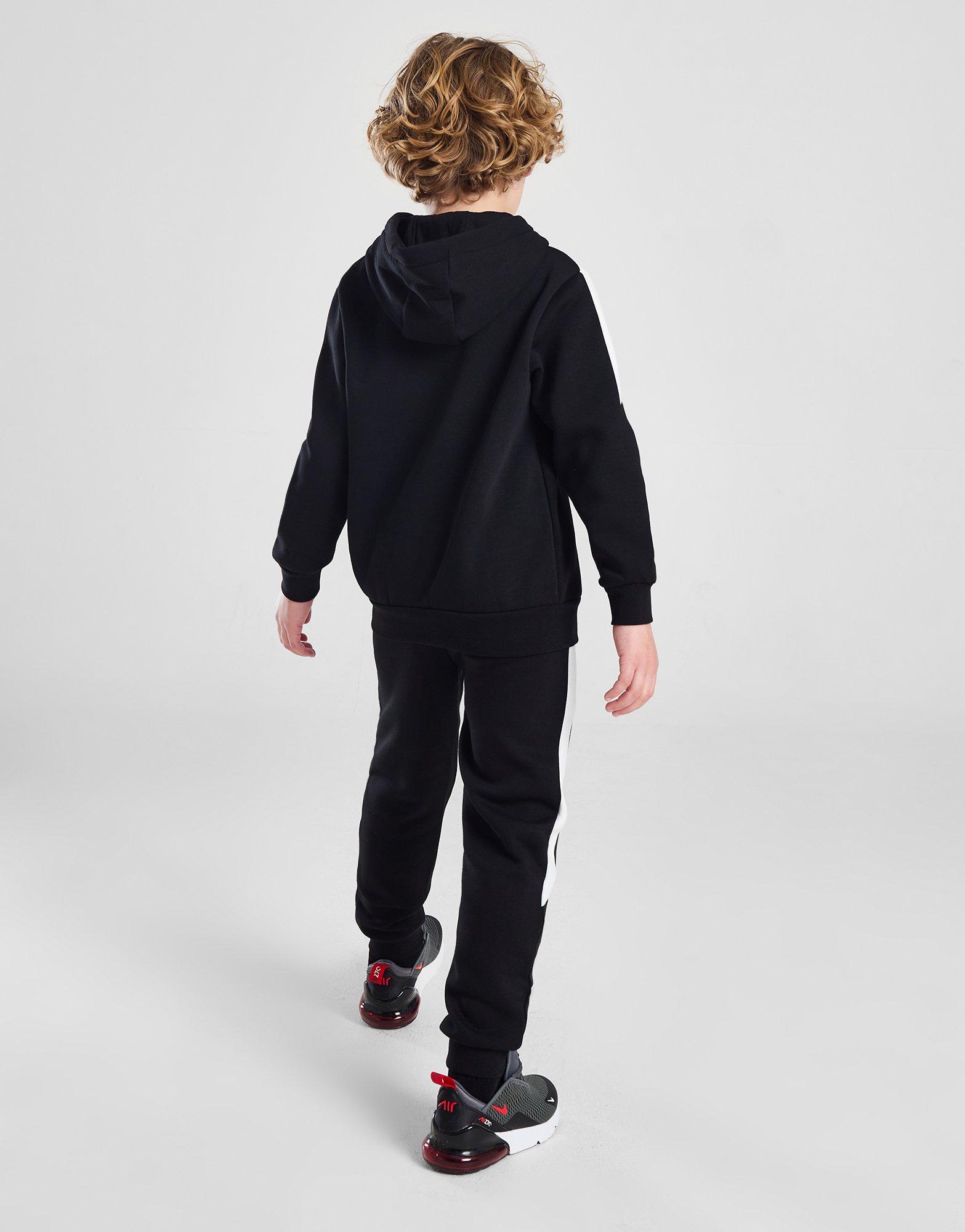 McKenzie Carbon Fleece Hooded Tracksuit Children