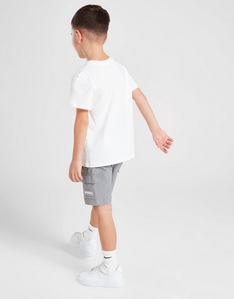 McKenzie Carbon Woven T-Shirt/Shorts Set Children