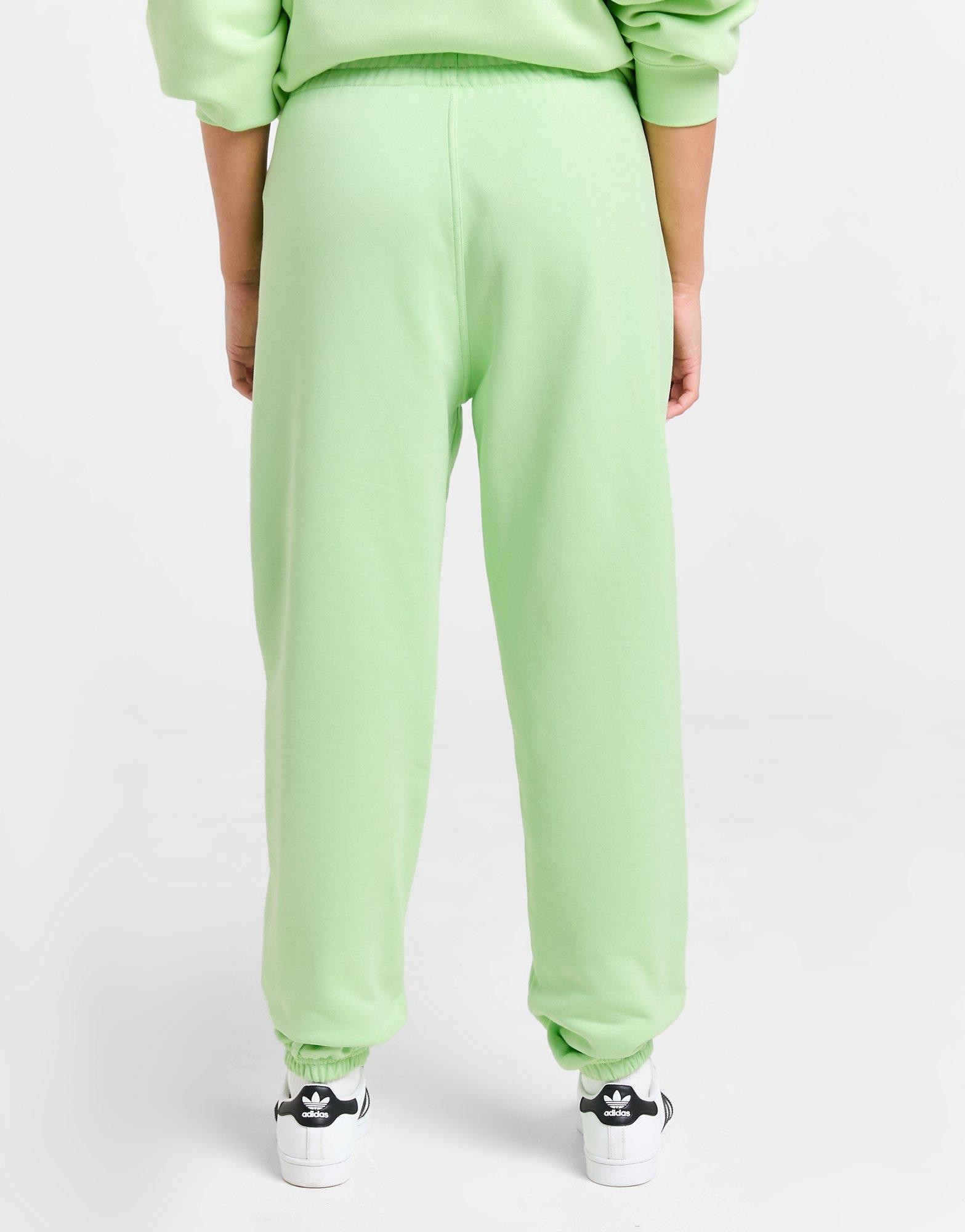 Mint braided adidas joggers