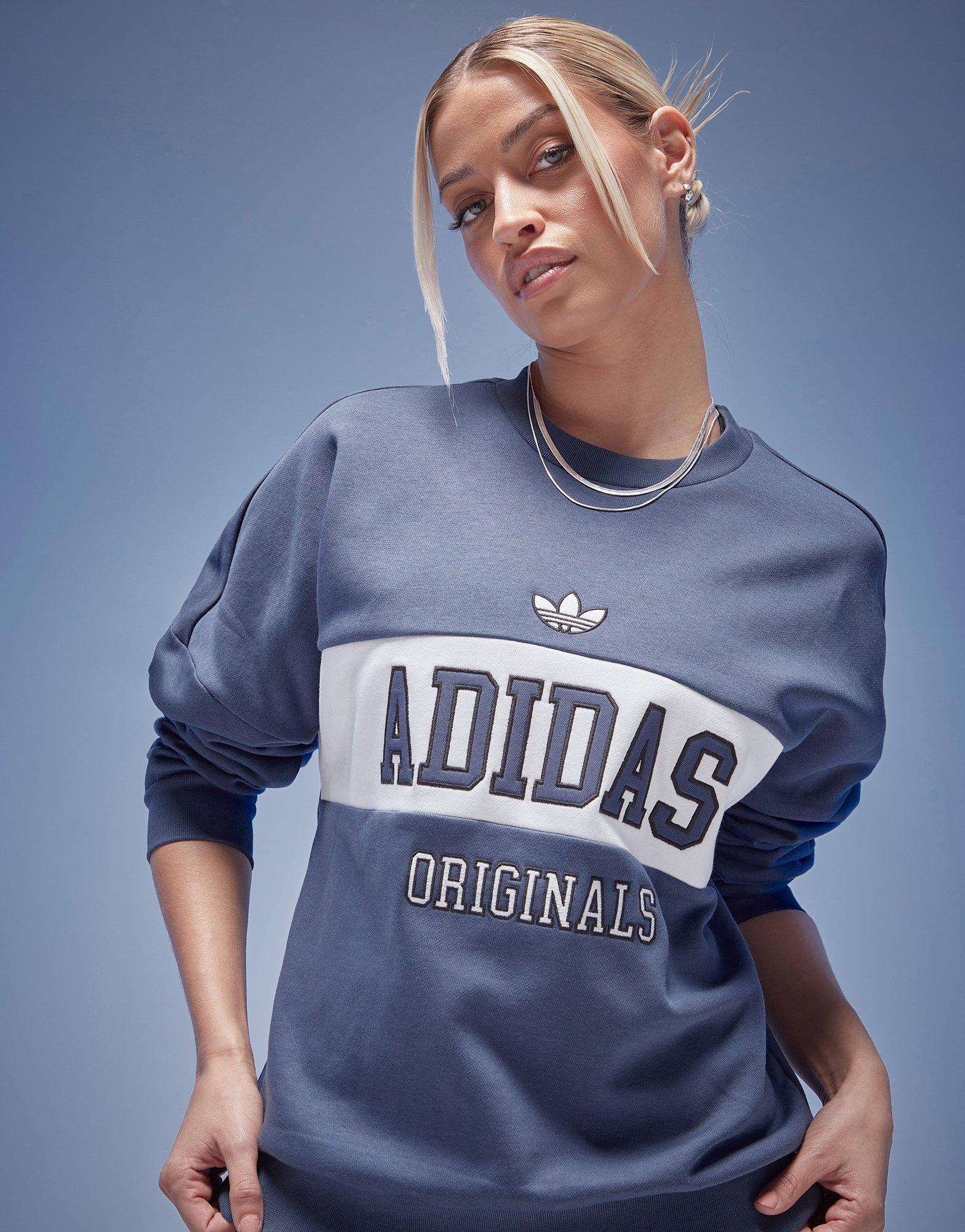 adidas Originals Felpa Crew Varsity Panel