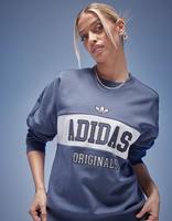 adidas Originals Felpa Crew Varsity Panel