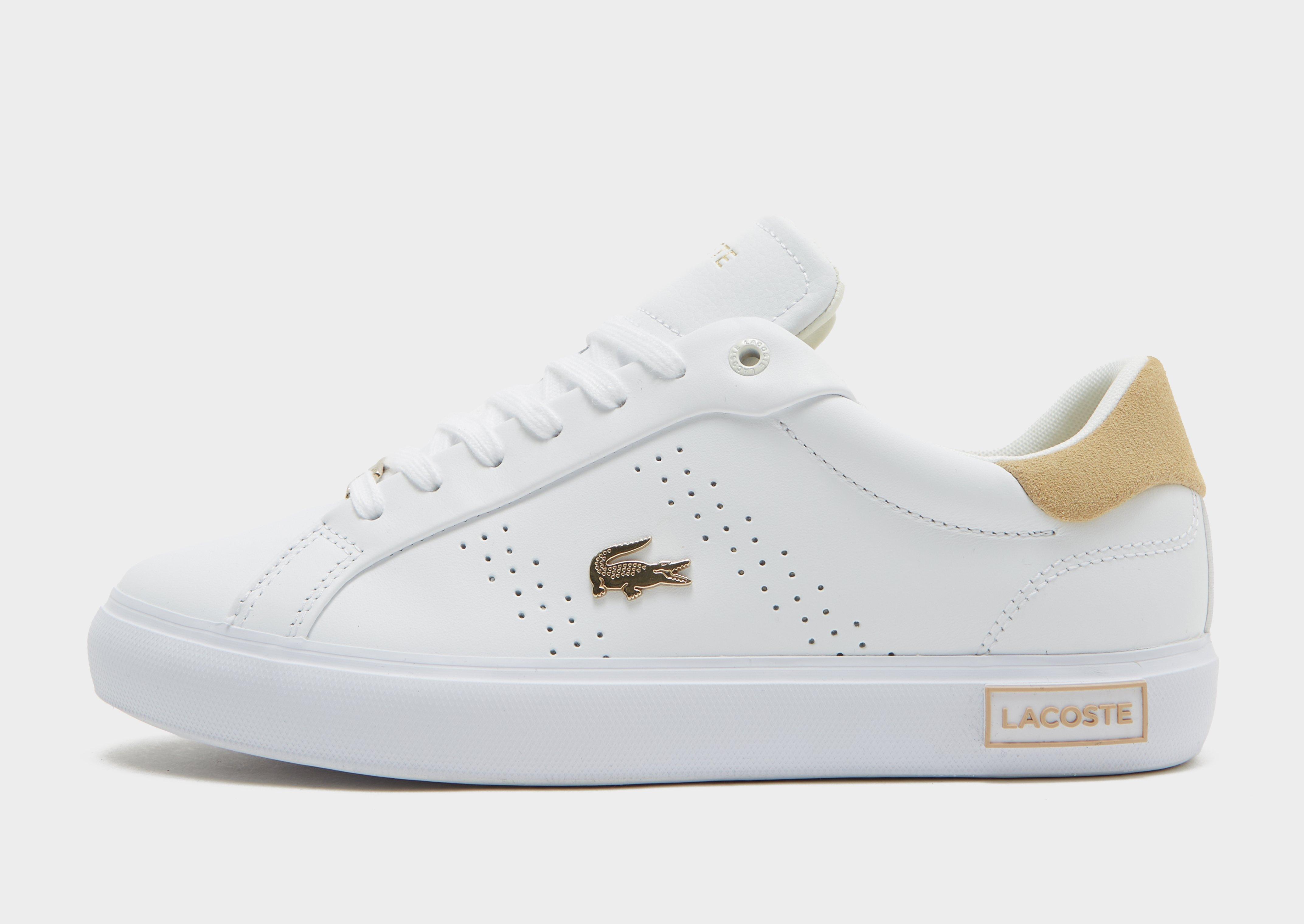 White Lacoste Powercourt Women's - JD Sports Global