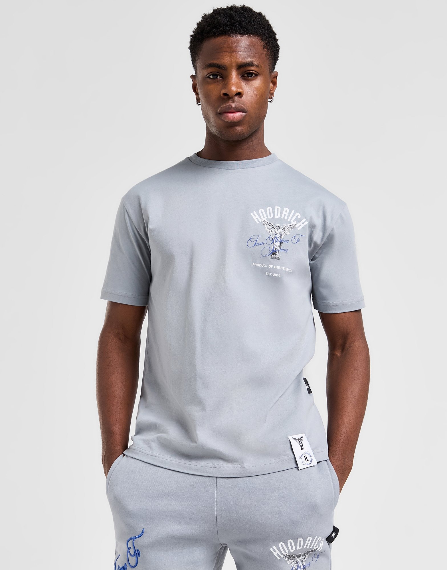 Grey Hoodrich Vital T-Shirt | JD Sports UK