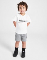 McKenzie Carbon T-Shirt/Woven Shorts Set Babys