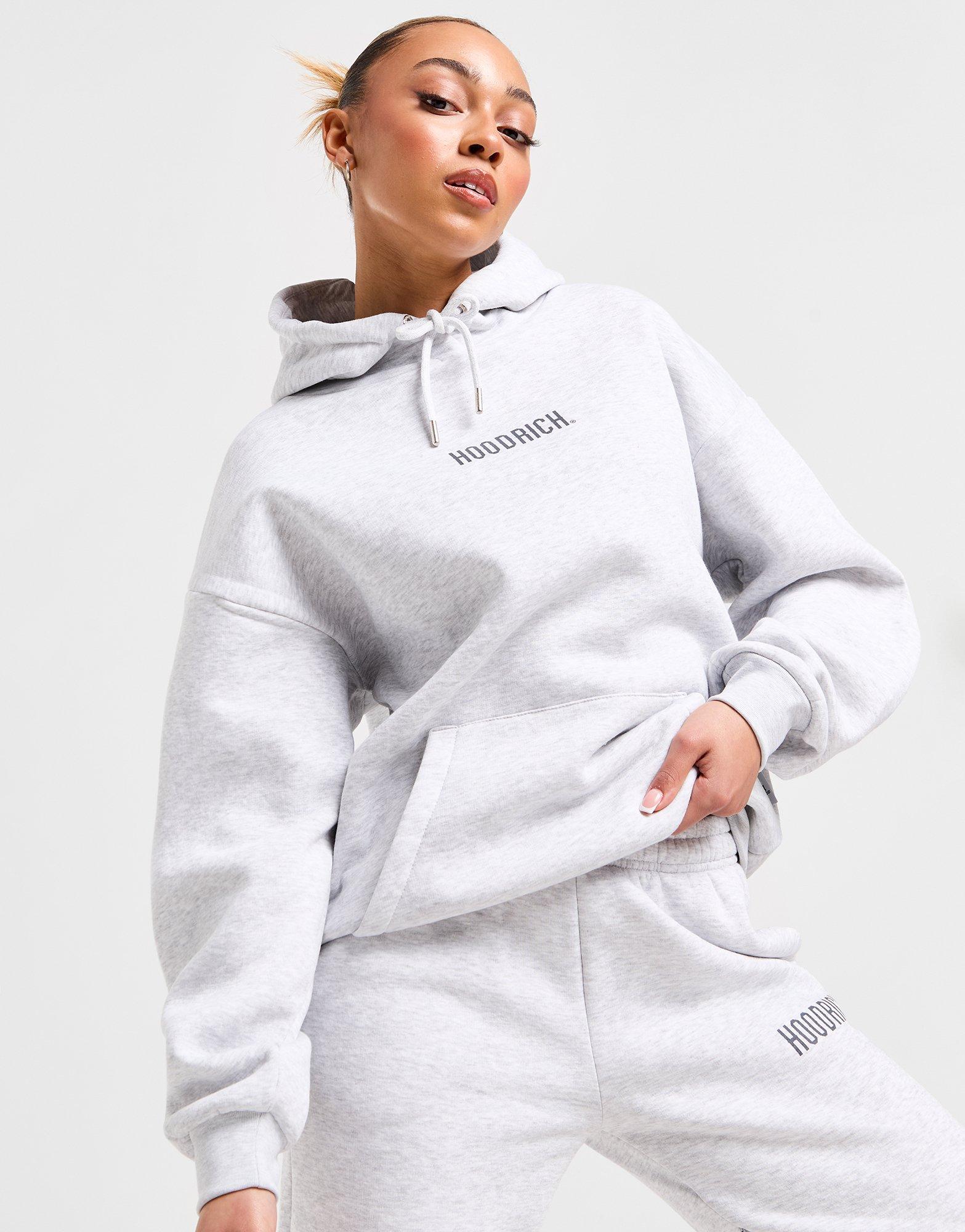 Grey Hoodrich Storm Boyfriend Hoodie | JD Sports UK