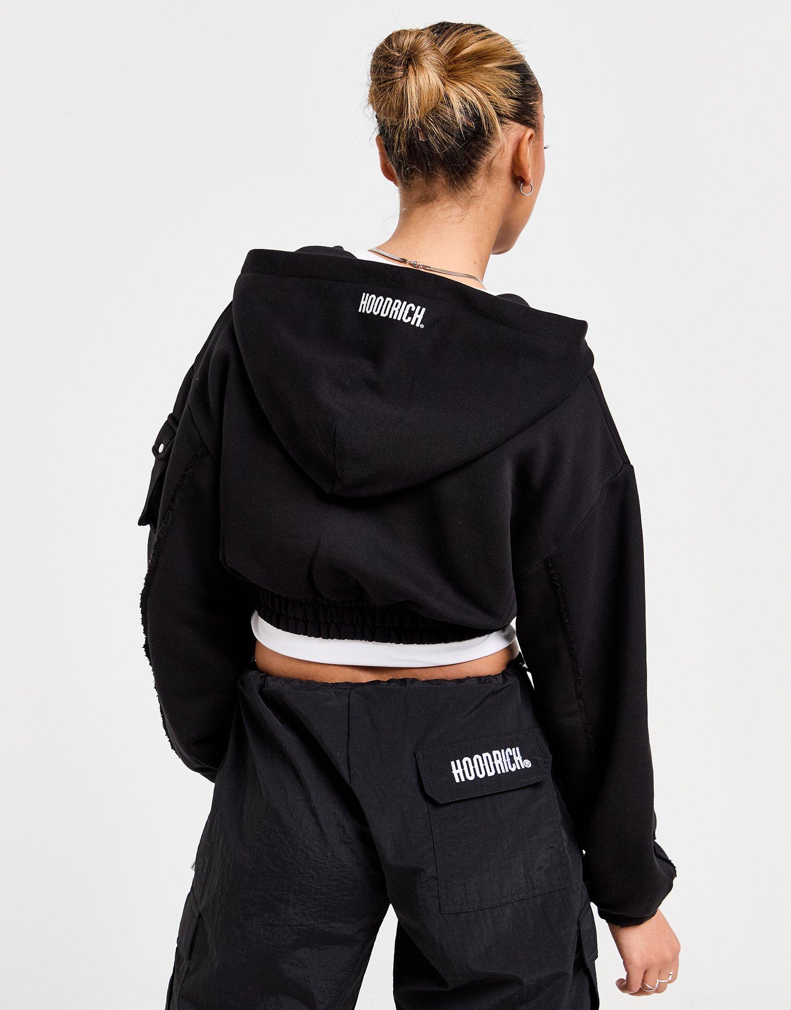 Hoodrich Dusk Full-Zip Crop Hoodie