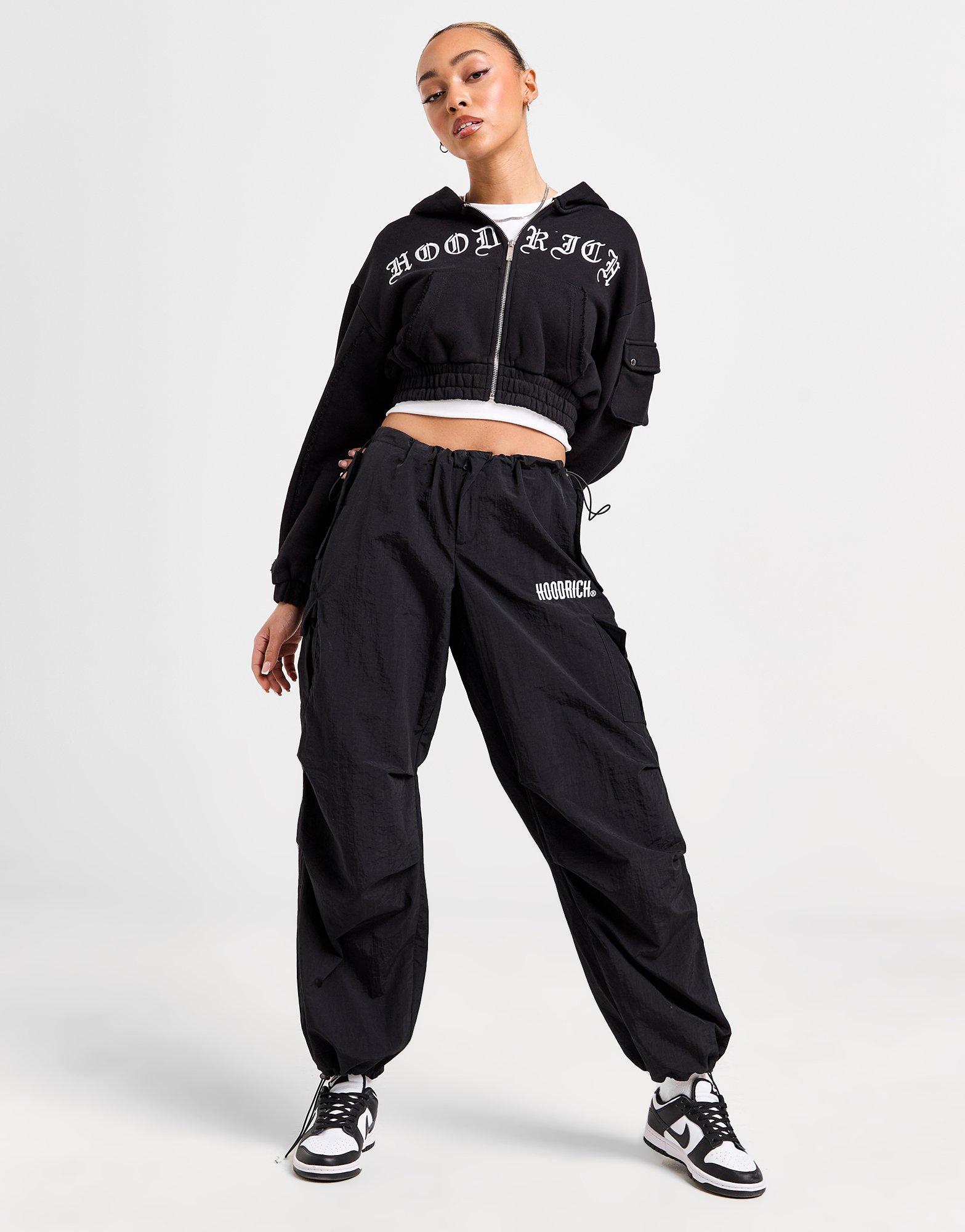 Hoodrich Dusk Full-Zip Crop Hoodie