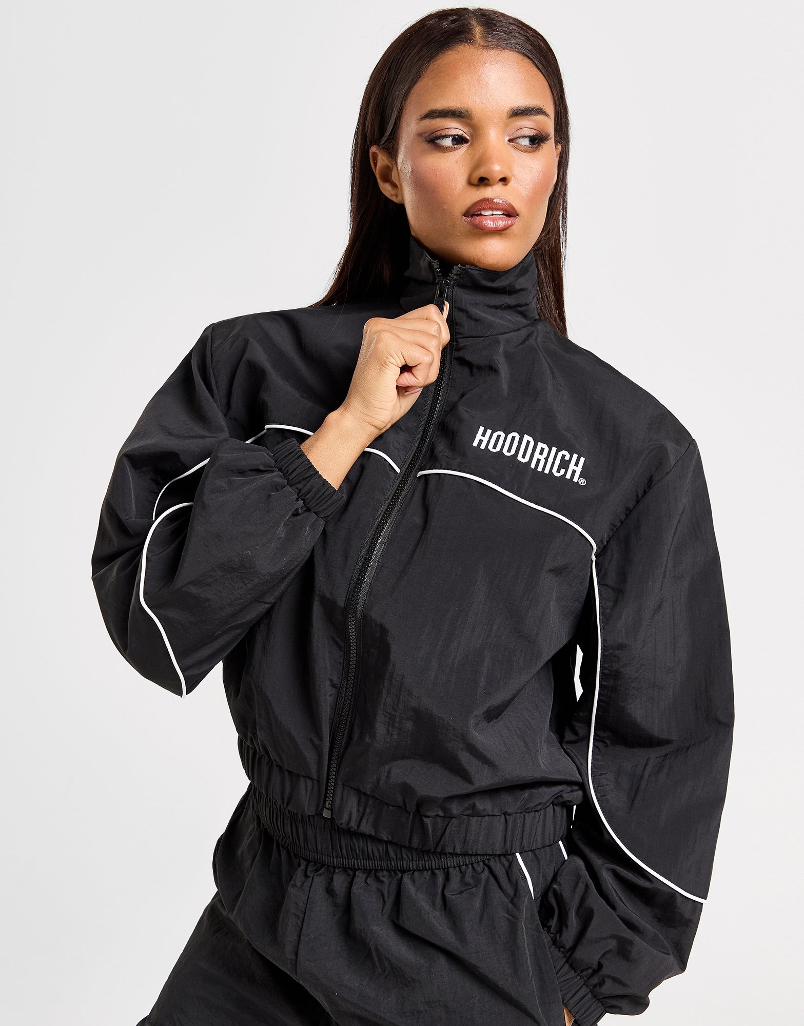 Black Hoodrich Motion Woven Full Zip Jacket JD Sports Malaysia