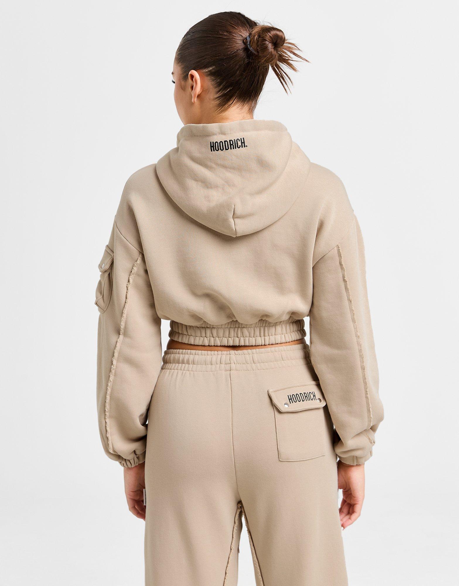 Hoodrich Dusk Full-Zip Crop Hoodie