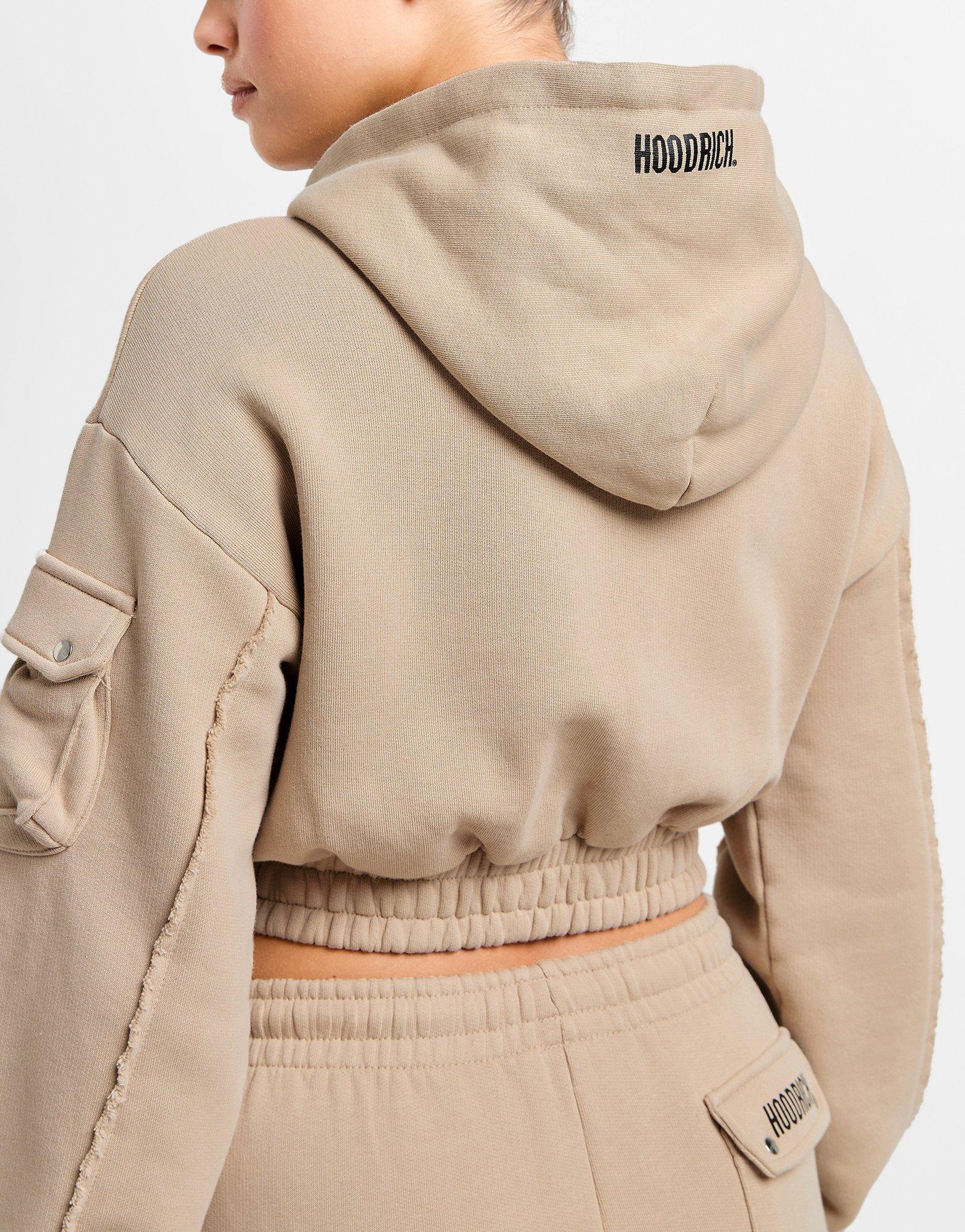 Hoodrich Dusk Full-Zip Crop Hoodie