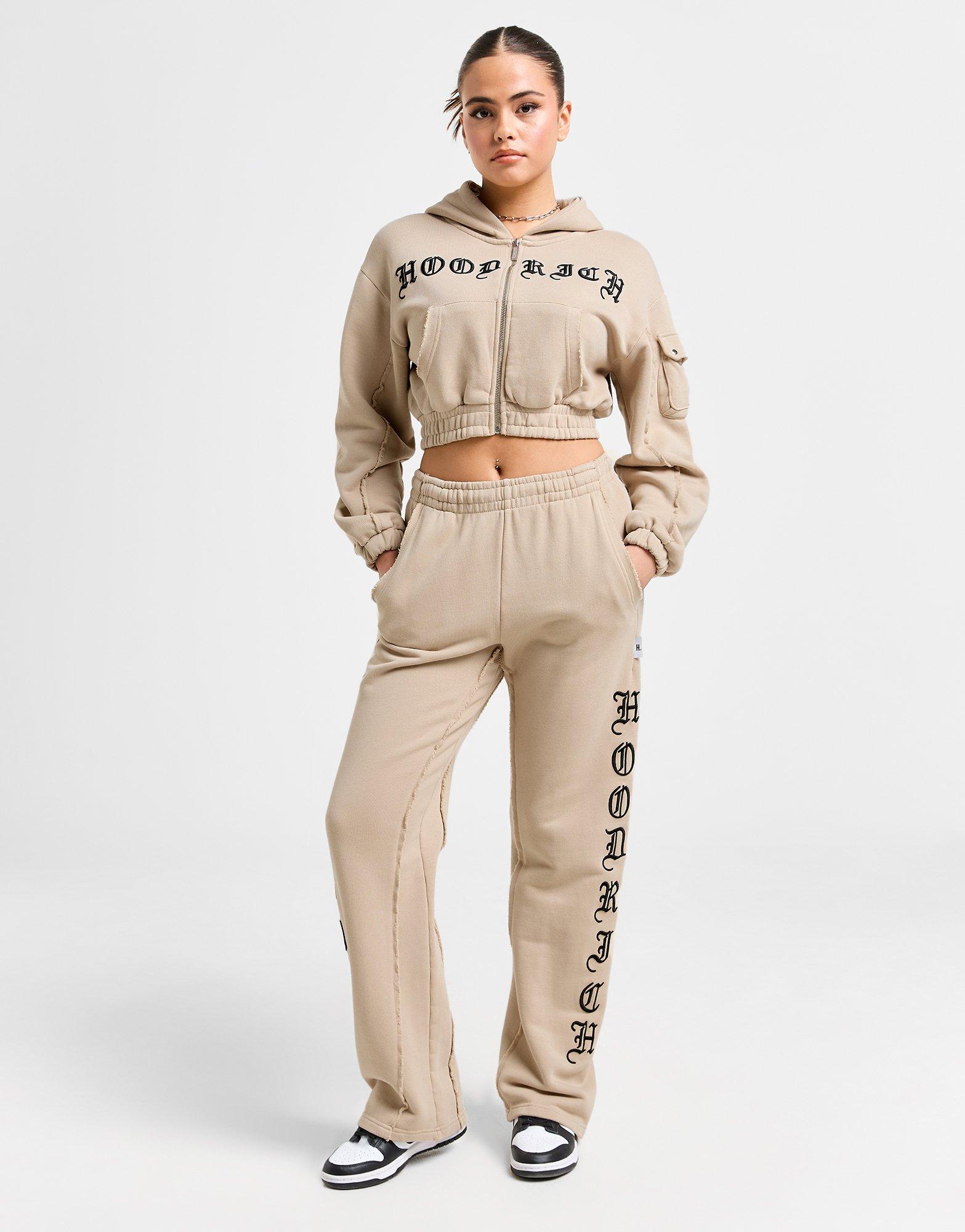 Hoodrich Dusk Full-Zip Crop Hoodie