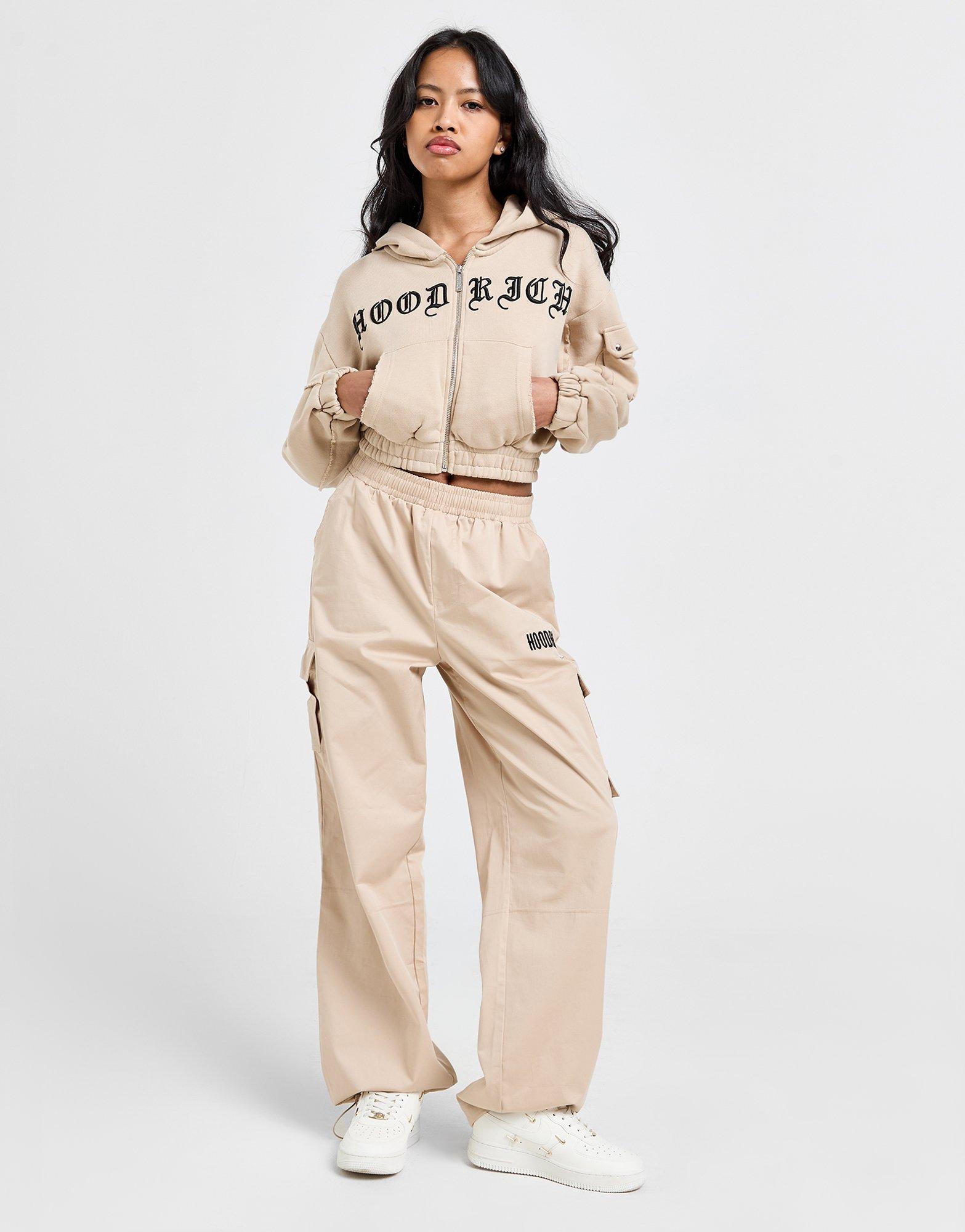 Hoodrich Dusk Full-Zip Crop Hoodie