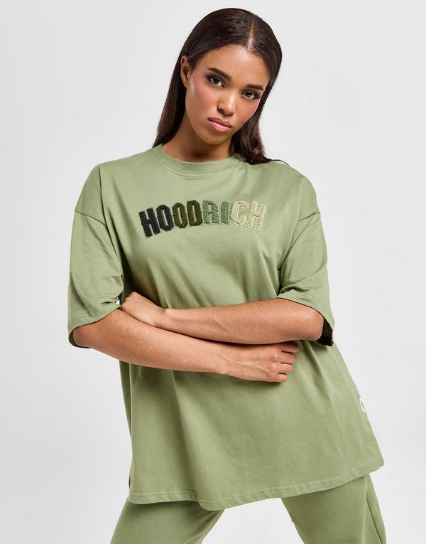 Hoodrich T-shirt Kraze Boyfriend Femme