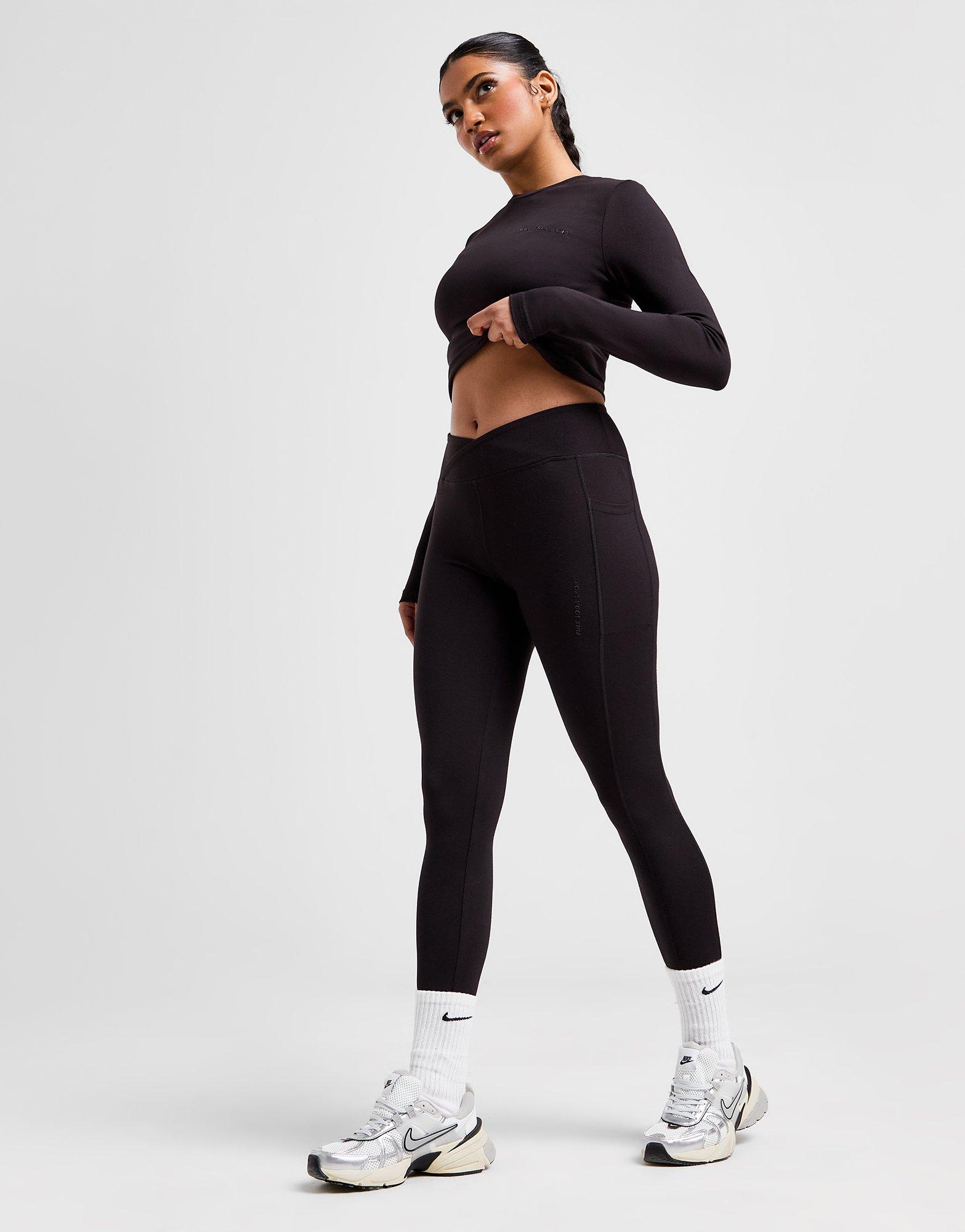 Black Pink Soda Sport Reign Tights - JD Sports Global