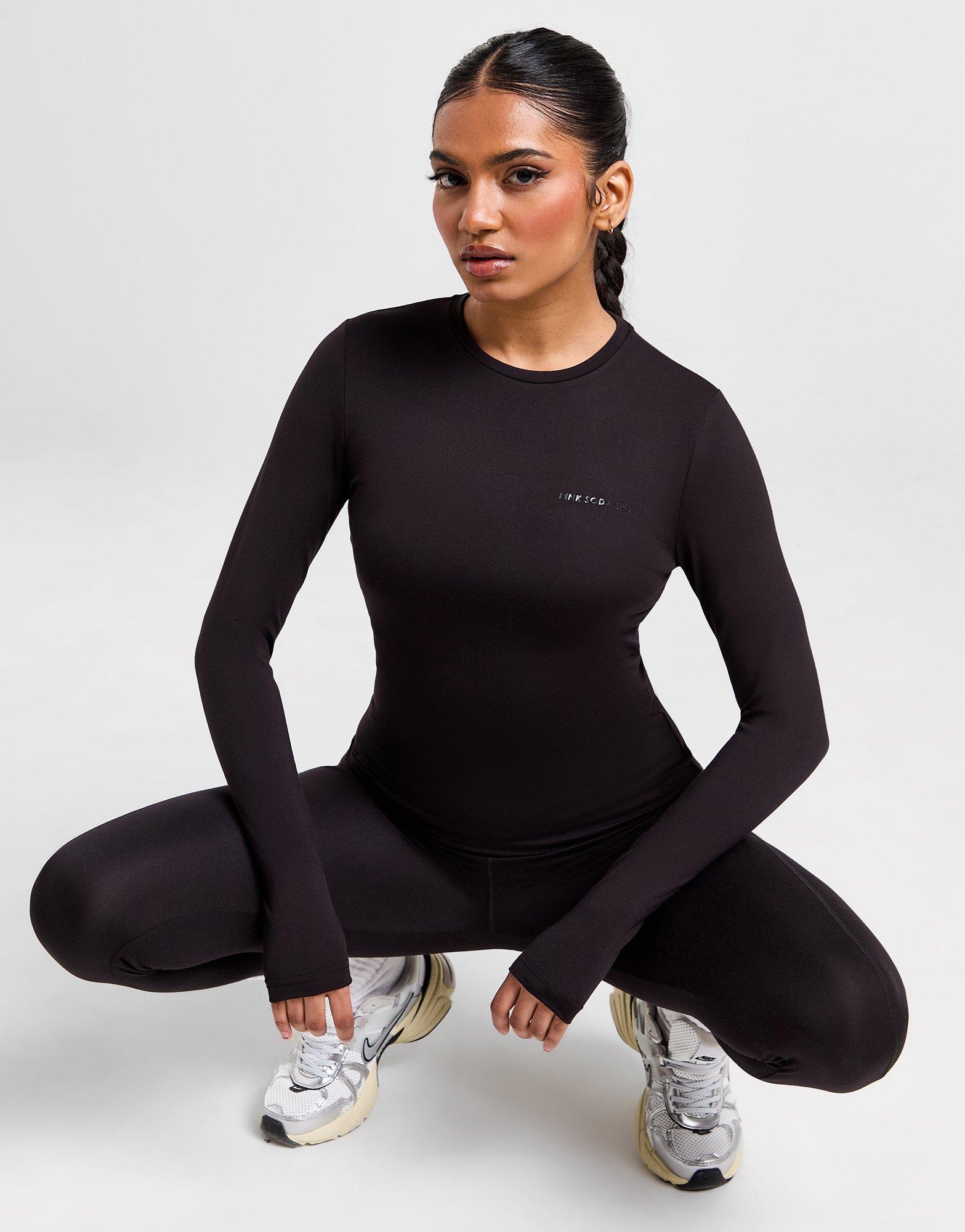 Black Pink Soda Sport Reign Long Sleeve Top - JD Sports Global