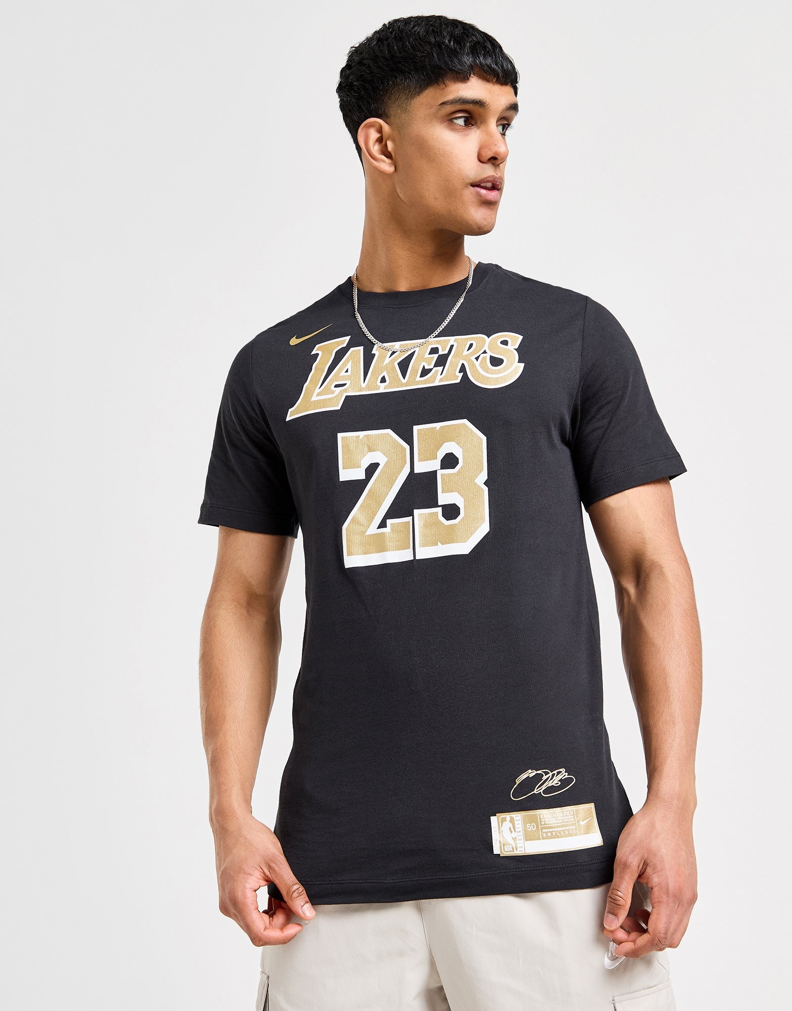 Black Nike NBA LA Lakers Select Series T-Shirt | JD Sports UK