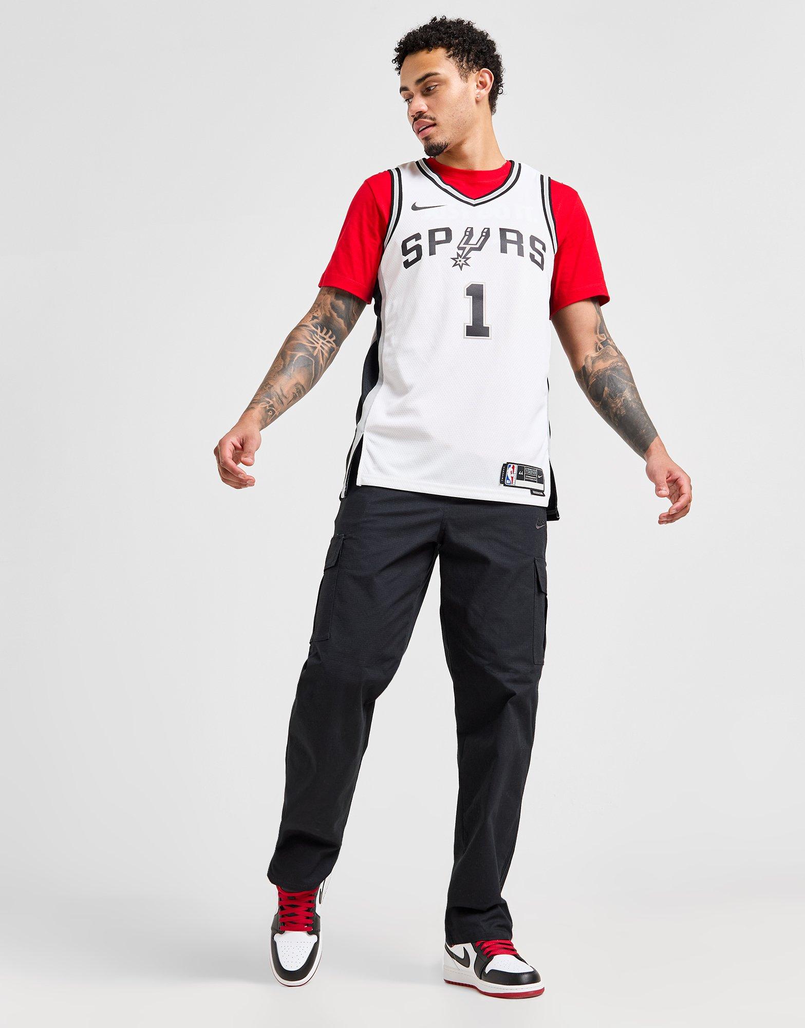 Nike NBA San Antonio Spurs Wembanyama #1 Jersey